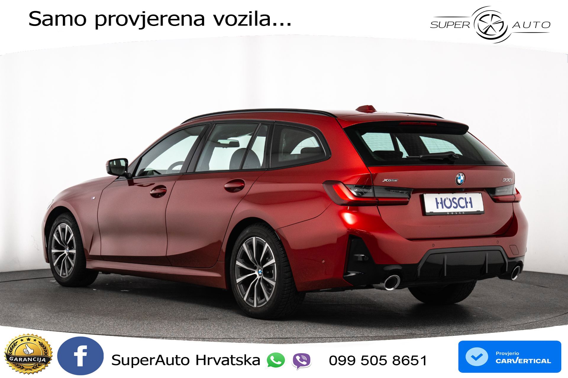 BMW 330i Touring xDrive Aut. M Sport 245 KS, ACC+KAM+GR SJED+VIRT+PARK