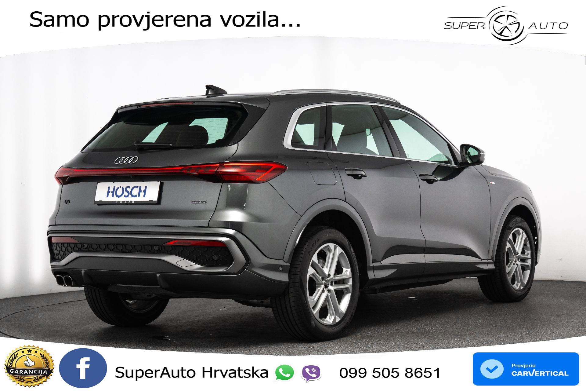 Audi Q5 2.0 TDI quattro ultra S tronic 2xS line 204 KS, ACC+360+GR SJED+VIRT
