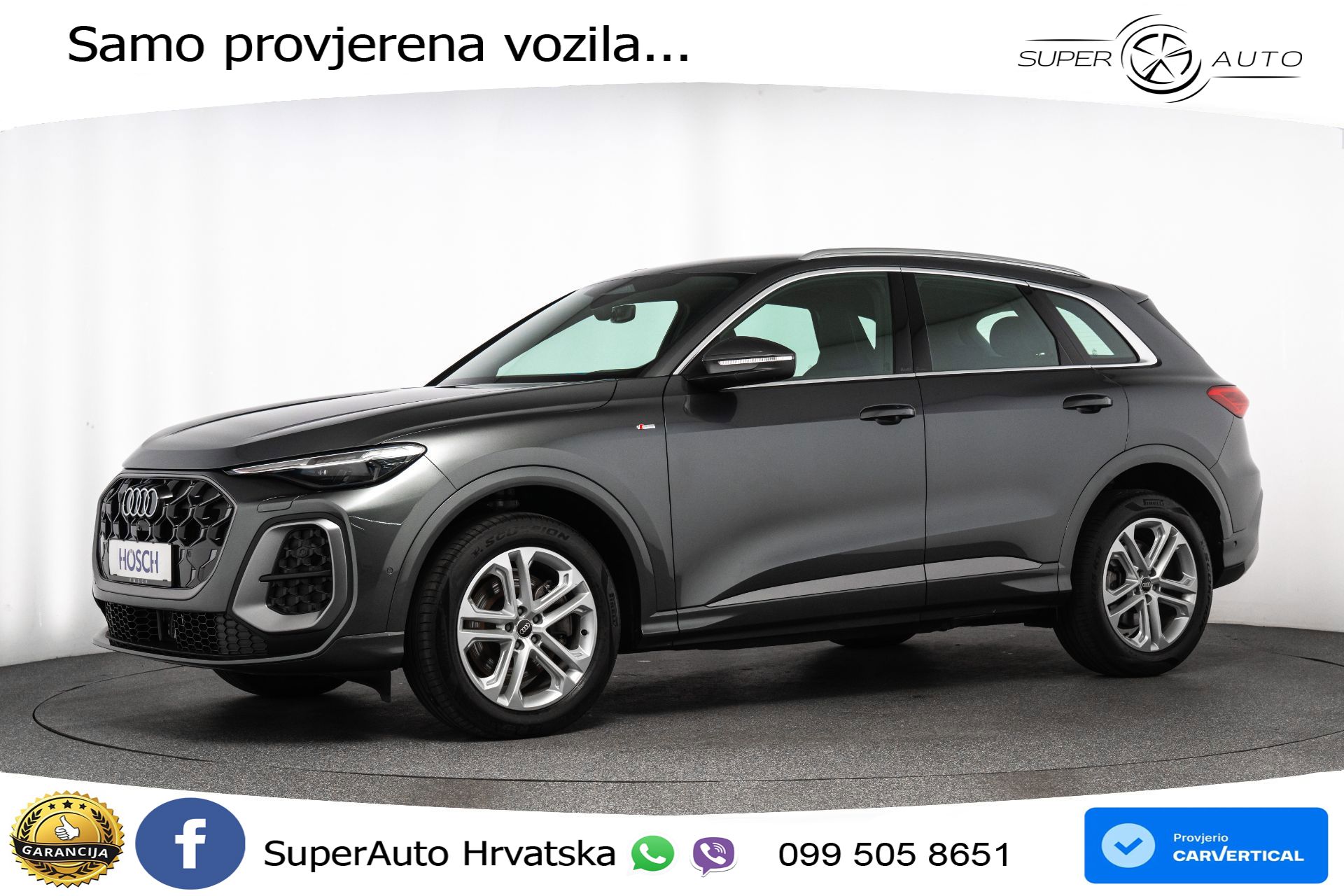 Audi Q5 2.0 TDI quattro ultra S tronic 2xS line 204 KS, ACC+360+GR SJED+VIRT