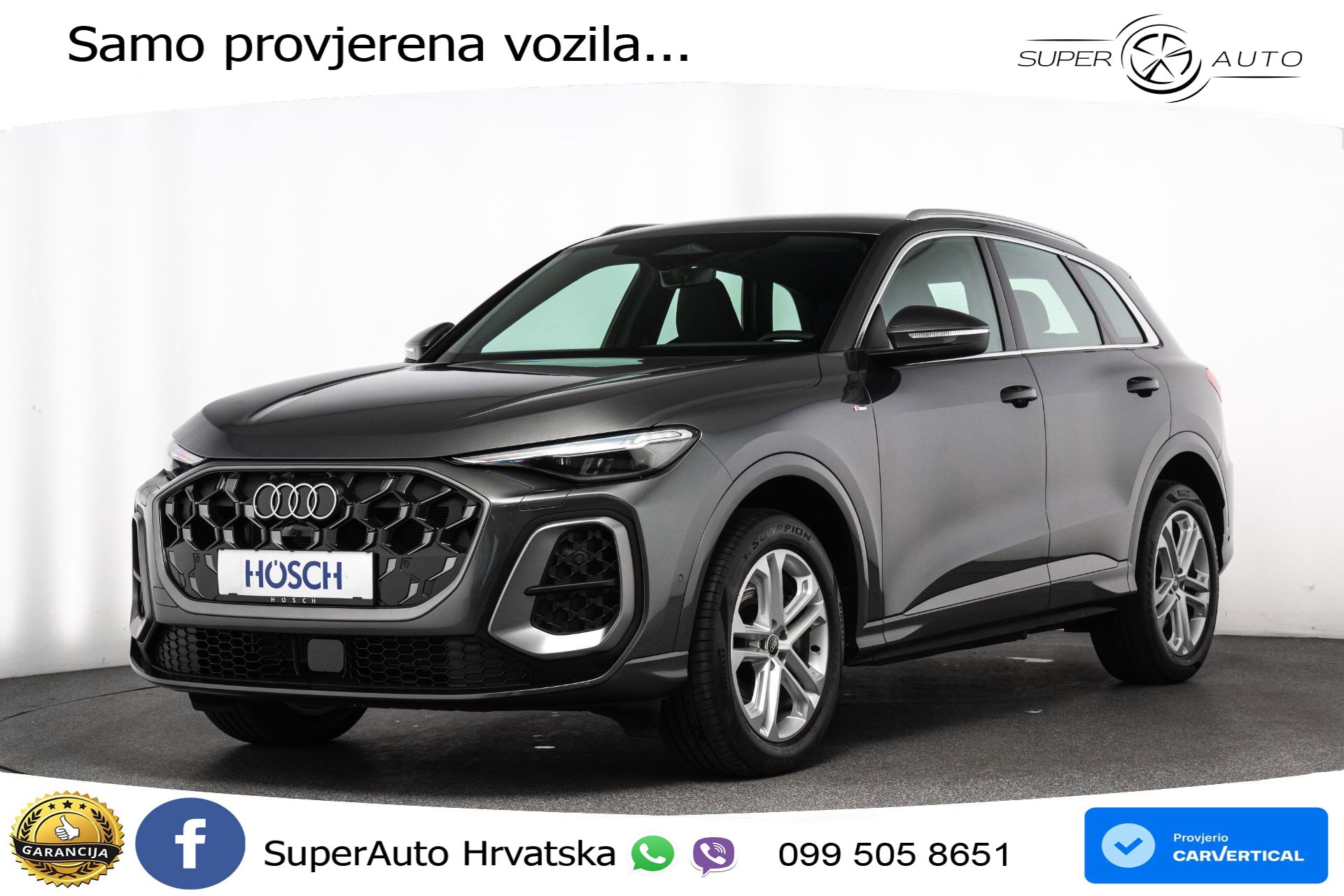 Audi Q5 2.0 TDI quattro ultra S tronic 2xS line 204 KS, ACC+360+GR SJED+VIRT