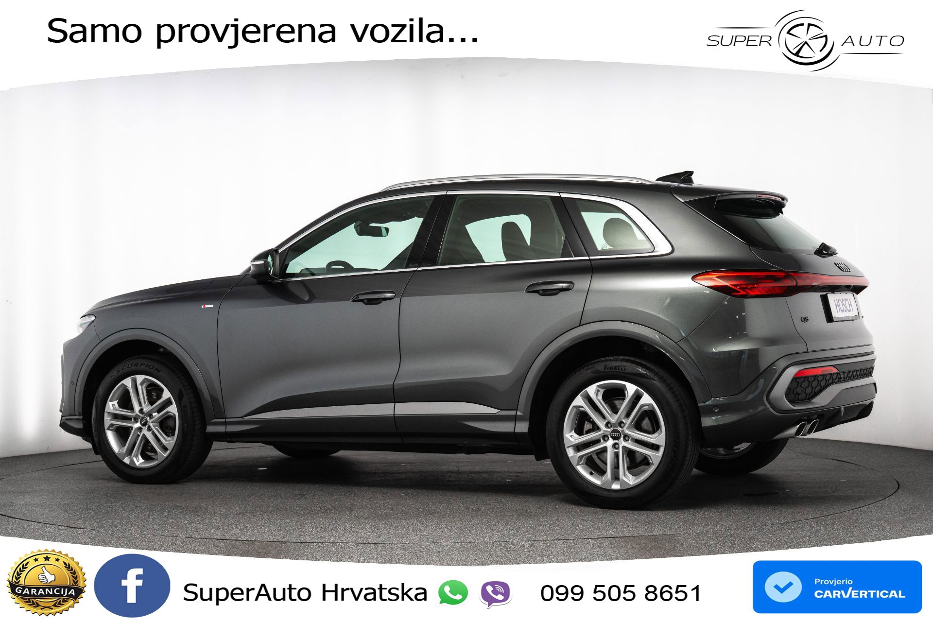 Audi Q5 2.0 TDI quattro ultra S tronic 2xS line 204 KS, ACC+360+GR SJED+VIRT