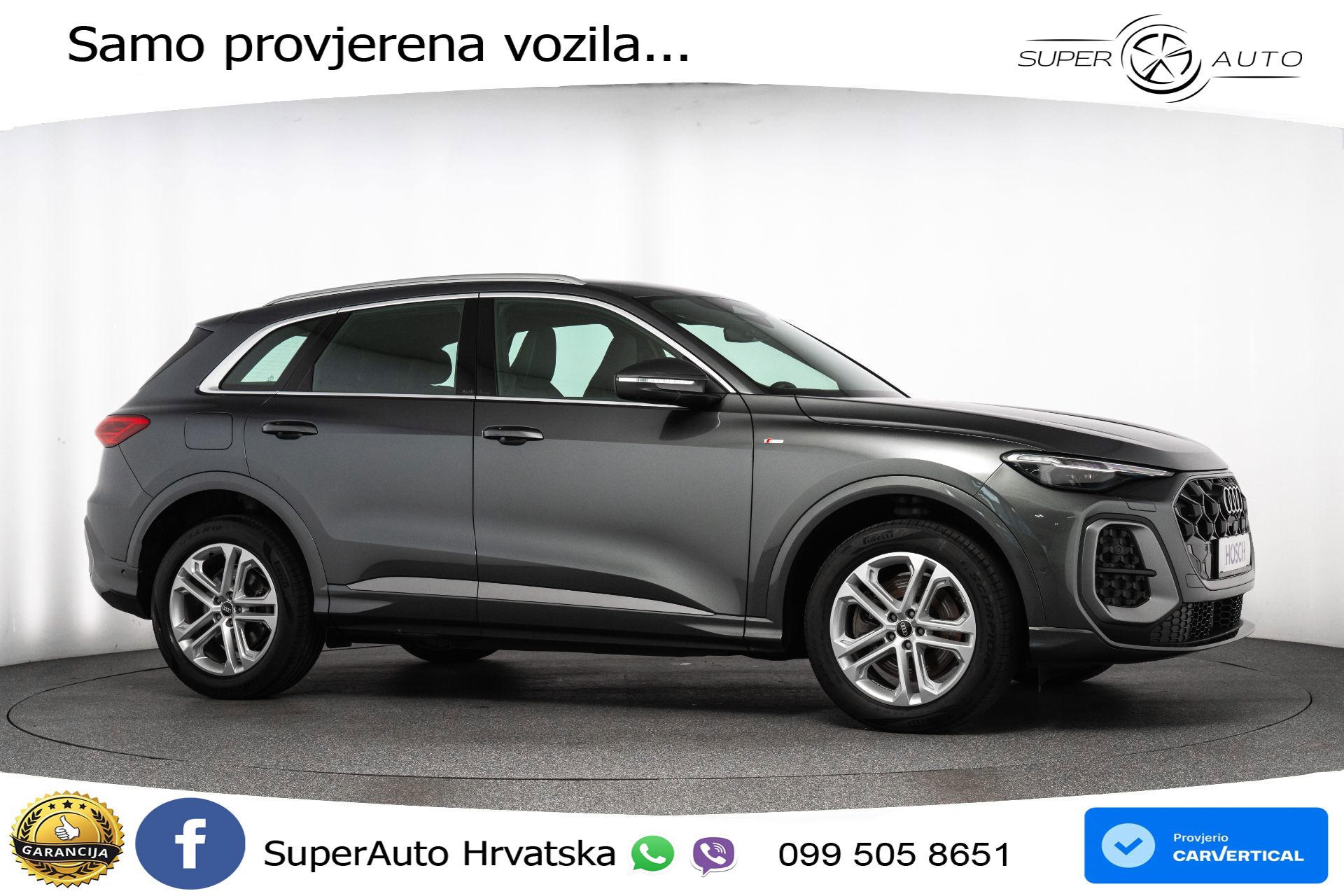 Audi Q5 2.0 TDI quattro ultra S tronic 2xS line 204 KS, ACC+360+GR SJED+VIRT