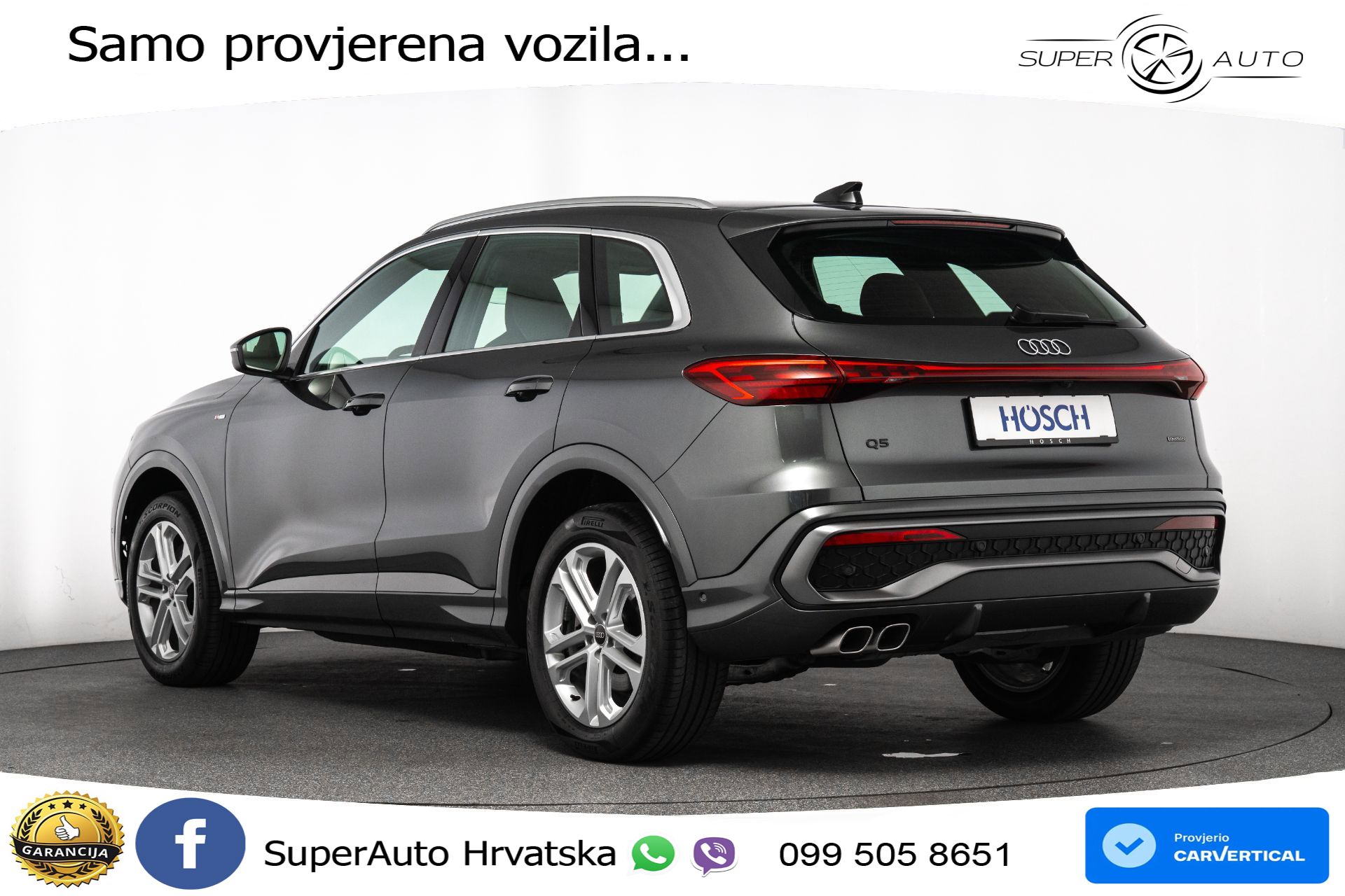 Audi Q5 2.0 TDI quattro ultra S tronic 2xS line 204 KS, ACC+360+GR SJED+VIRT