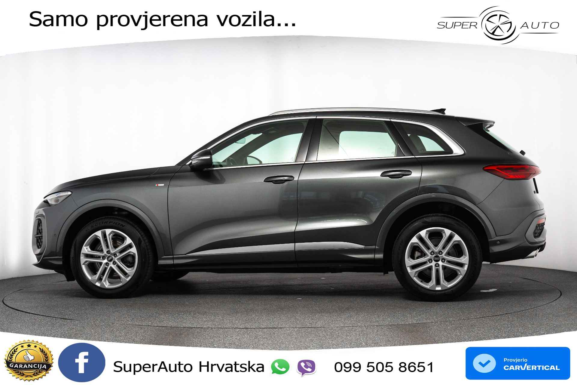 Audi Q5 2.0 TDI quattro ultra S tronic 2xS line 204 KS, ACC+360+GR SJED+VIRT