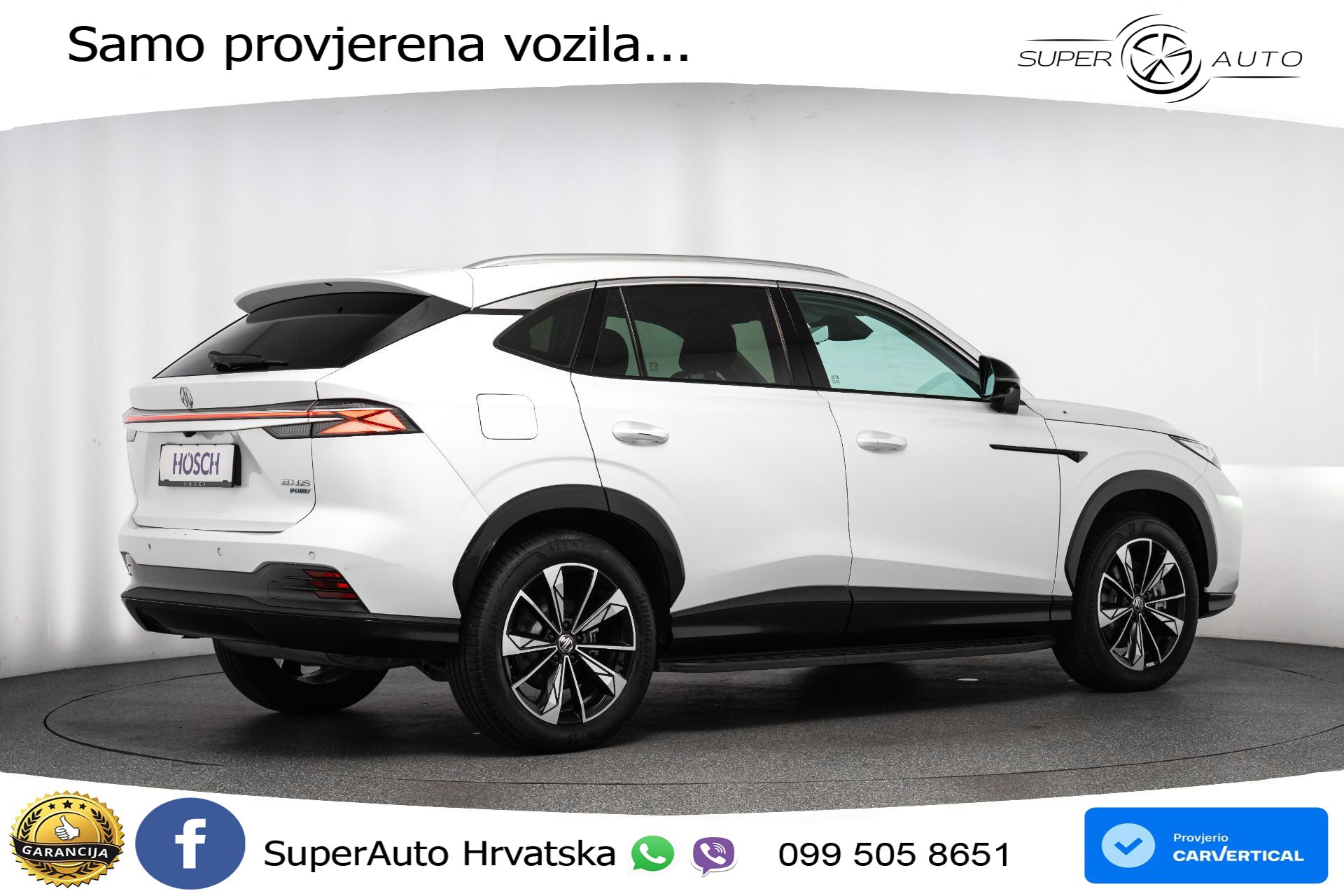 MG HS 1.5T Aut. Luxury 272 KS, LED+ACC+GR SJED+360+VIRT+PDC