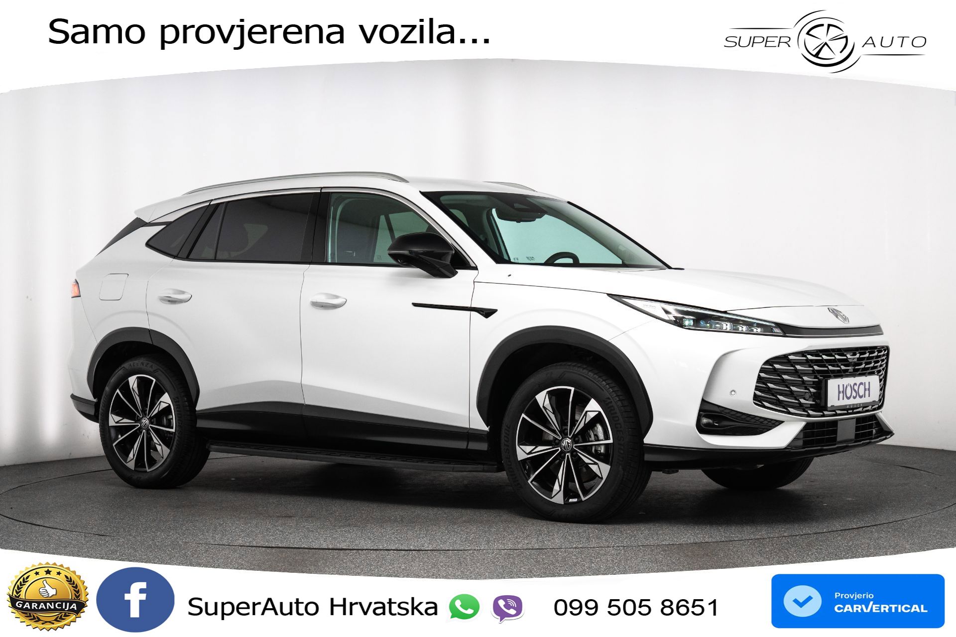MG HS 1.5T Aut. Luxury 272 KS, LED+ACC+GR SJED+360+VIRT+PDC