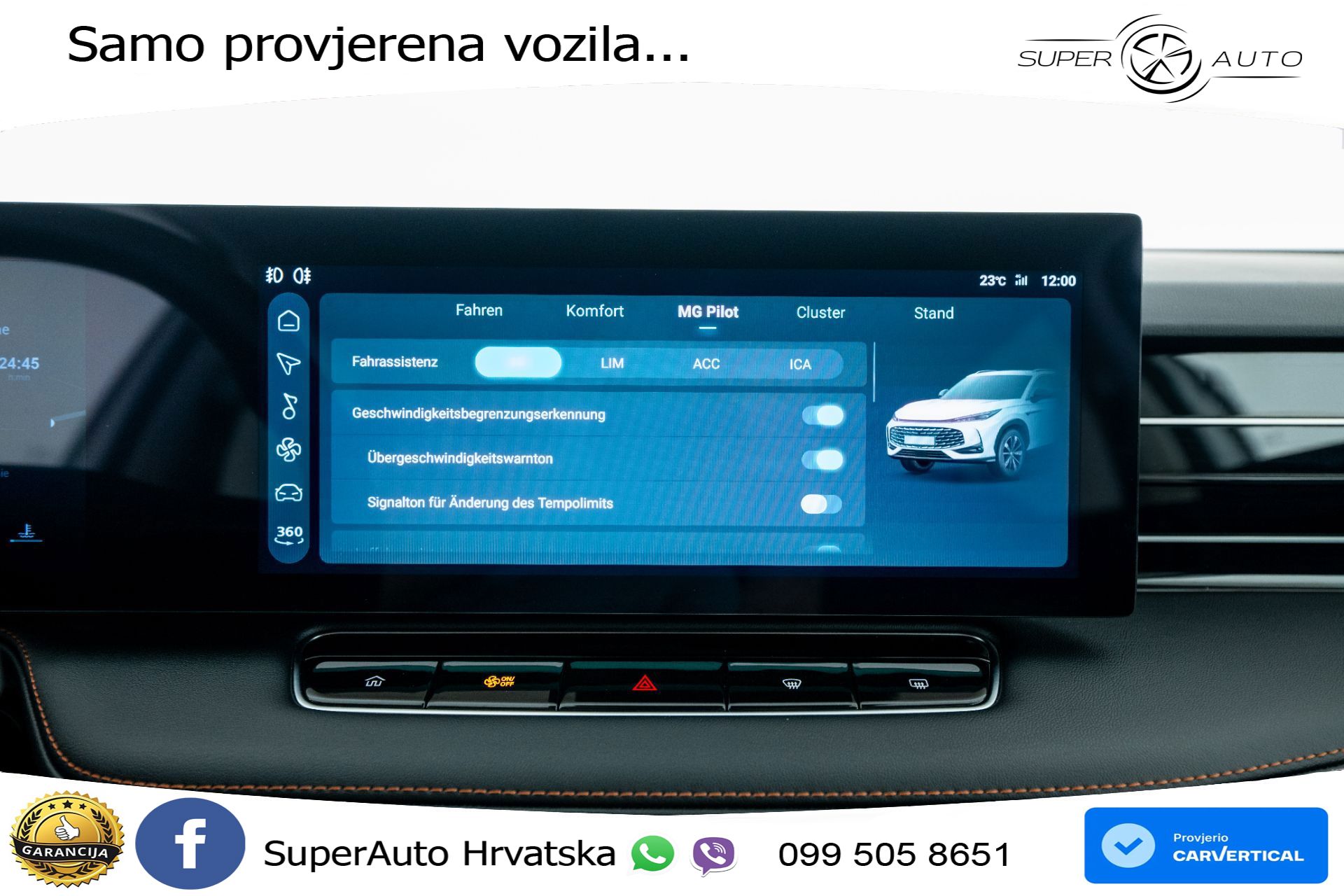 MG HS 1.5T Aut. Luxury 272 KS, LED+ACC+GR SJED+360+VIRT+PDC