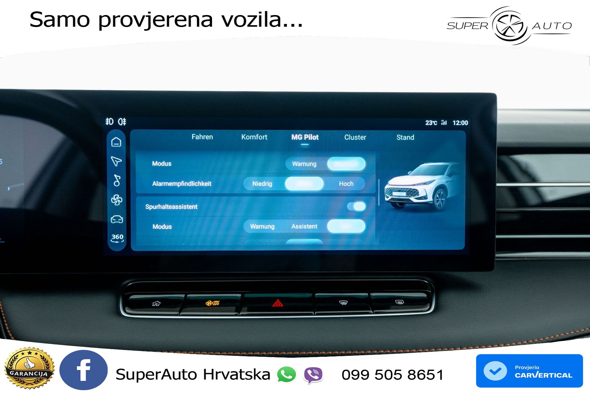 MG HS 1.5T Aut. Luxury 272 KS, LED+ACC+GR SJED+360+VIRT+PDC
