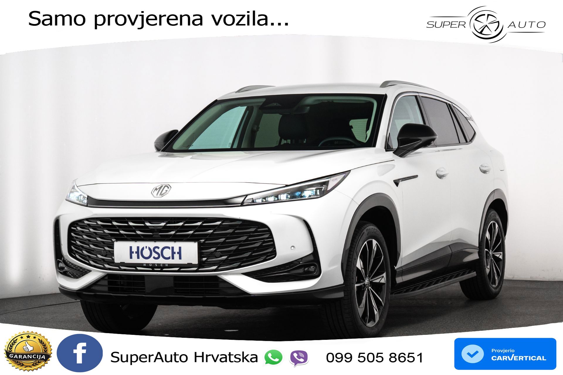 MG HS 1.5T Aut. Luxury 272 KS, LED+ACC+GR SJED+360+VIRT+PDC