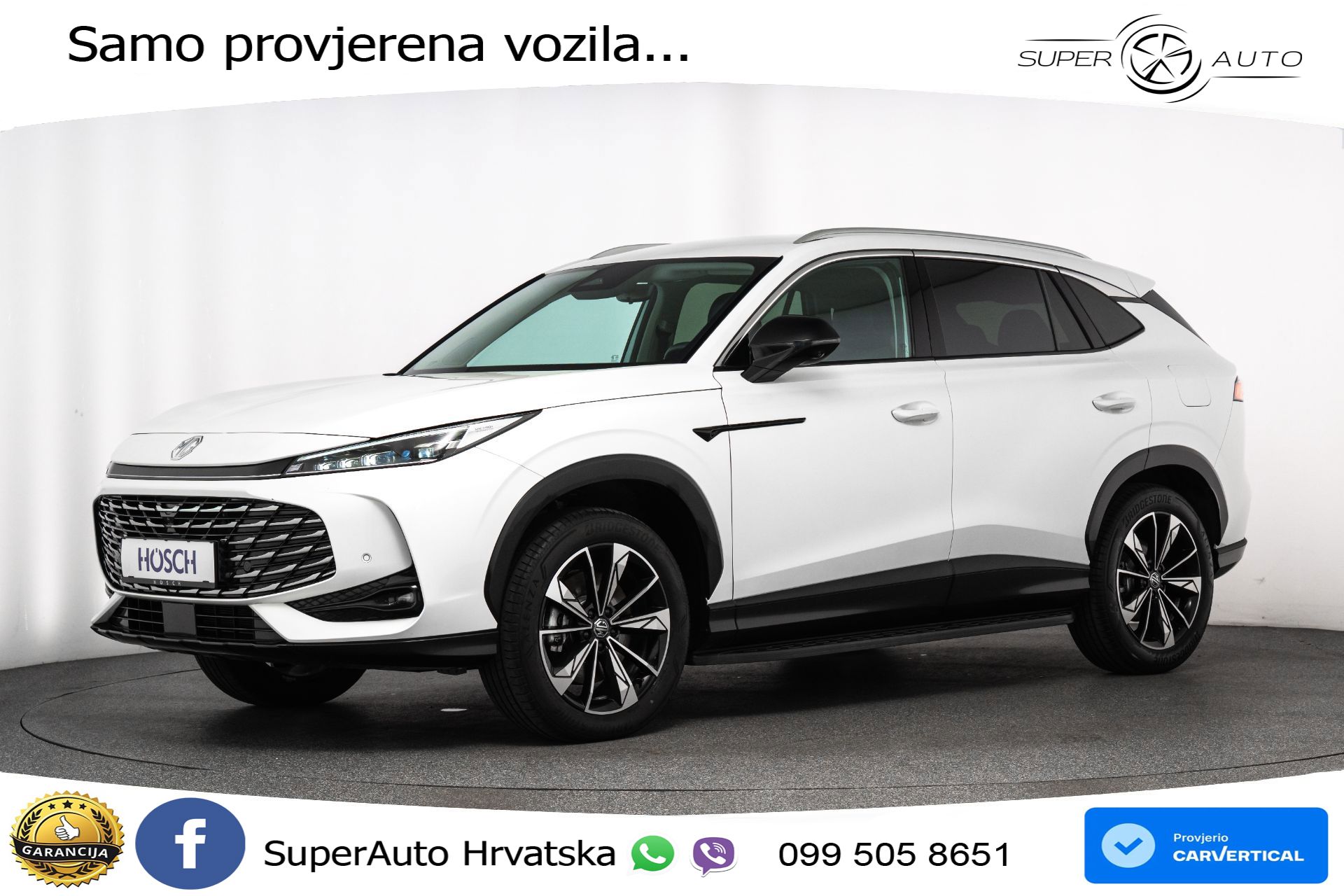 MG HS 1.5T Aut. Luxury 272 KS, LED+ACC+GR SJED+360+VIRT+PDC