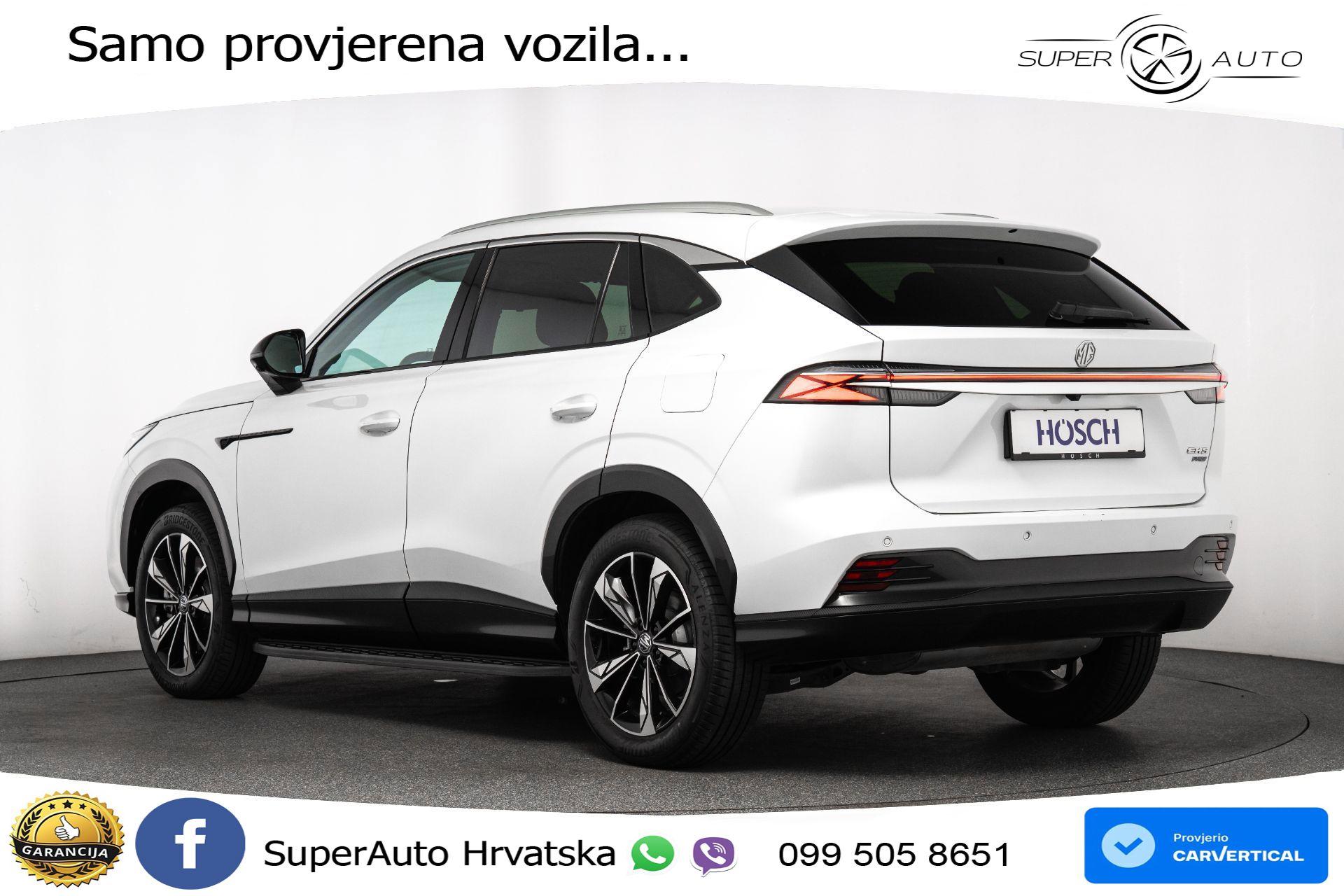 MG HS 1.5T Aut. Luxury 272 KS, LED+ACC+GR SJED+360+VIRT+PDC