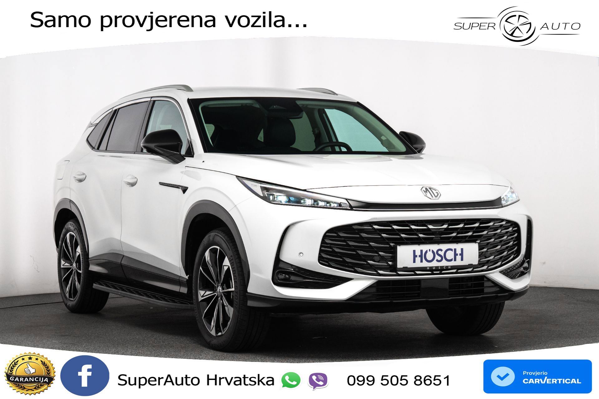 MG HS 1.5T Aut. Luxury 272 KS, LED+ACC+GR SJED+360+VIRT+PDC