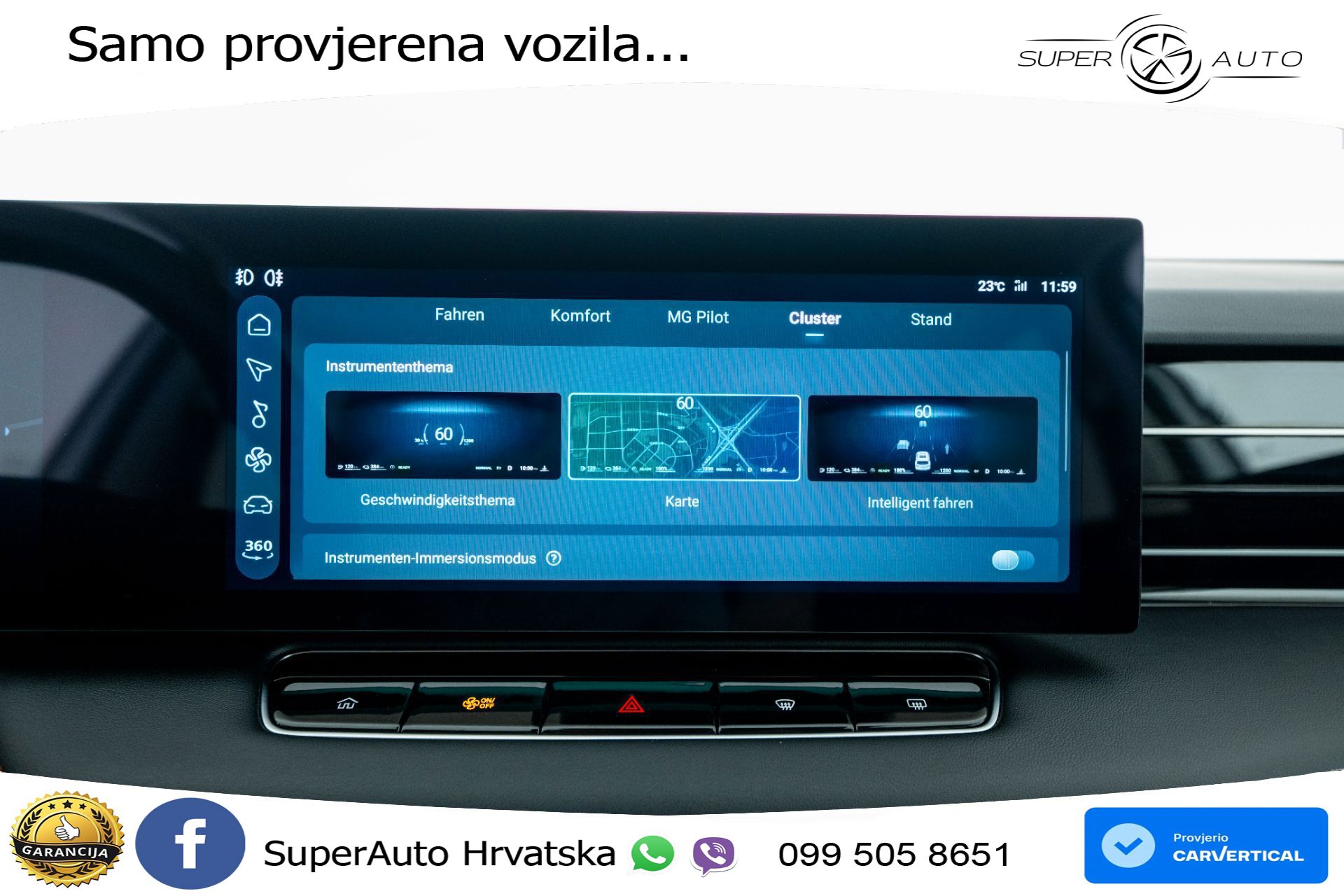 MG HS 1.5T Aut. Luxury 272 KS, LED+ACC+GR SJED+360+VIRT+PDC