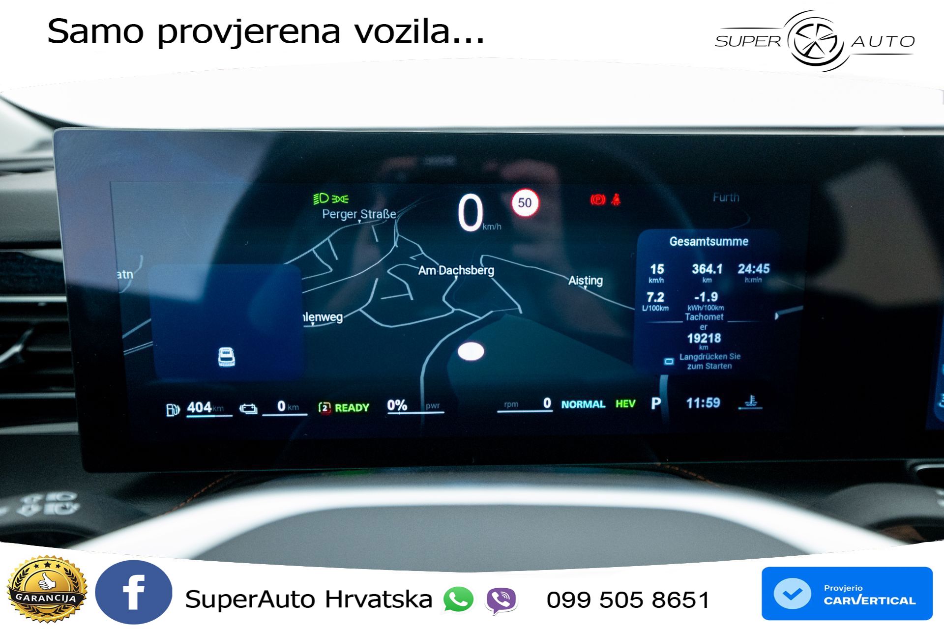 MG HS 1.5T Aut. Luxury 272 KS, LED+ACC+GR SJED+360+VIRT+PDC
