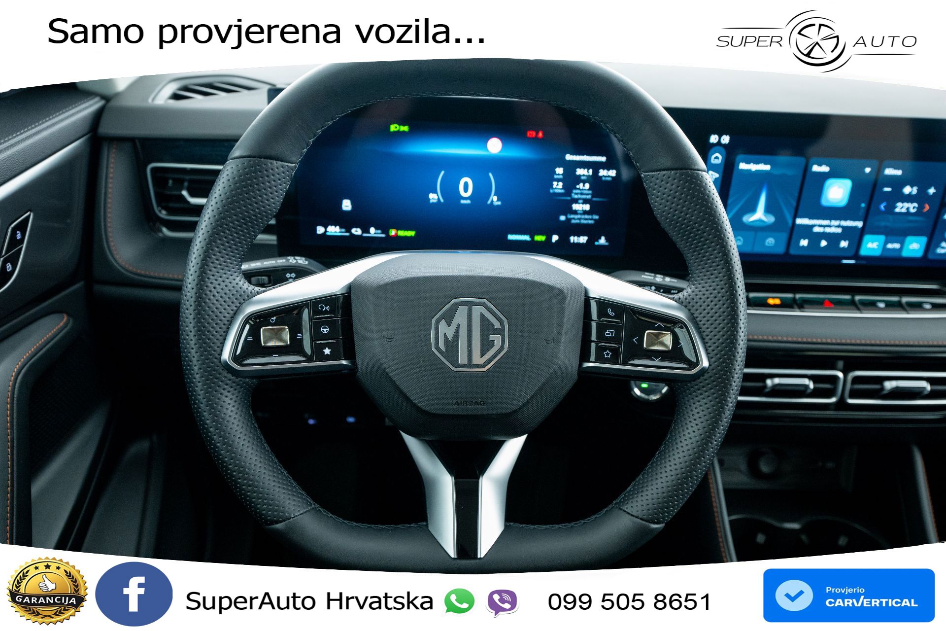 MG HS 1.5T Aut. Luxury 272 KS, LED+ACC+GR SJED+360+VIRT+PDC