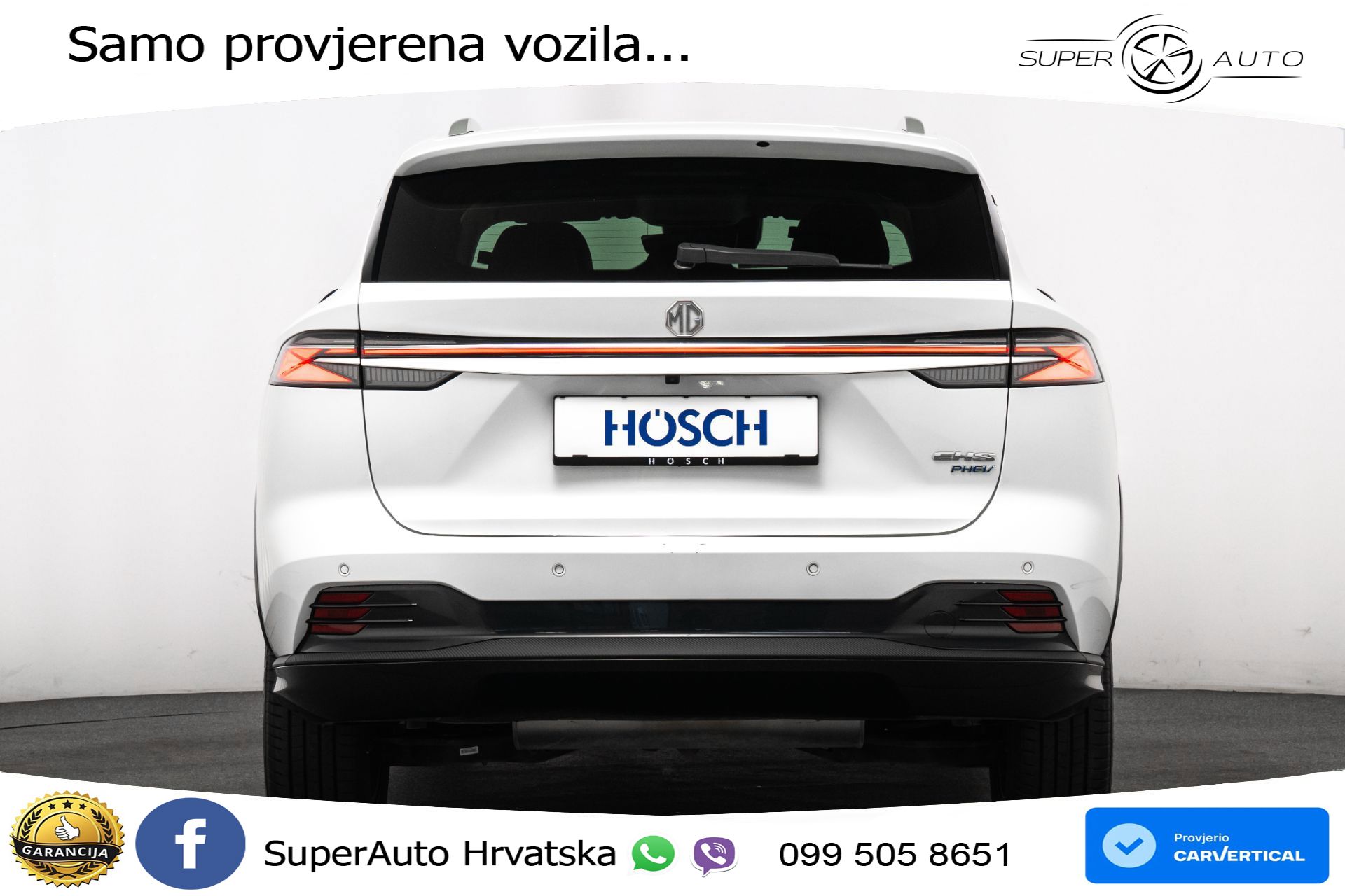 MG HS 1.5T Aut. Luxury 272 KS, LED+ACC+GR SJED+360+VIRT+PDC