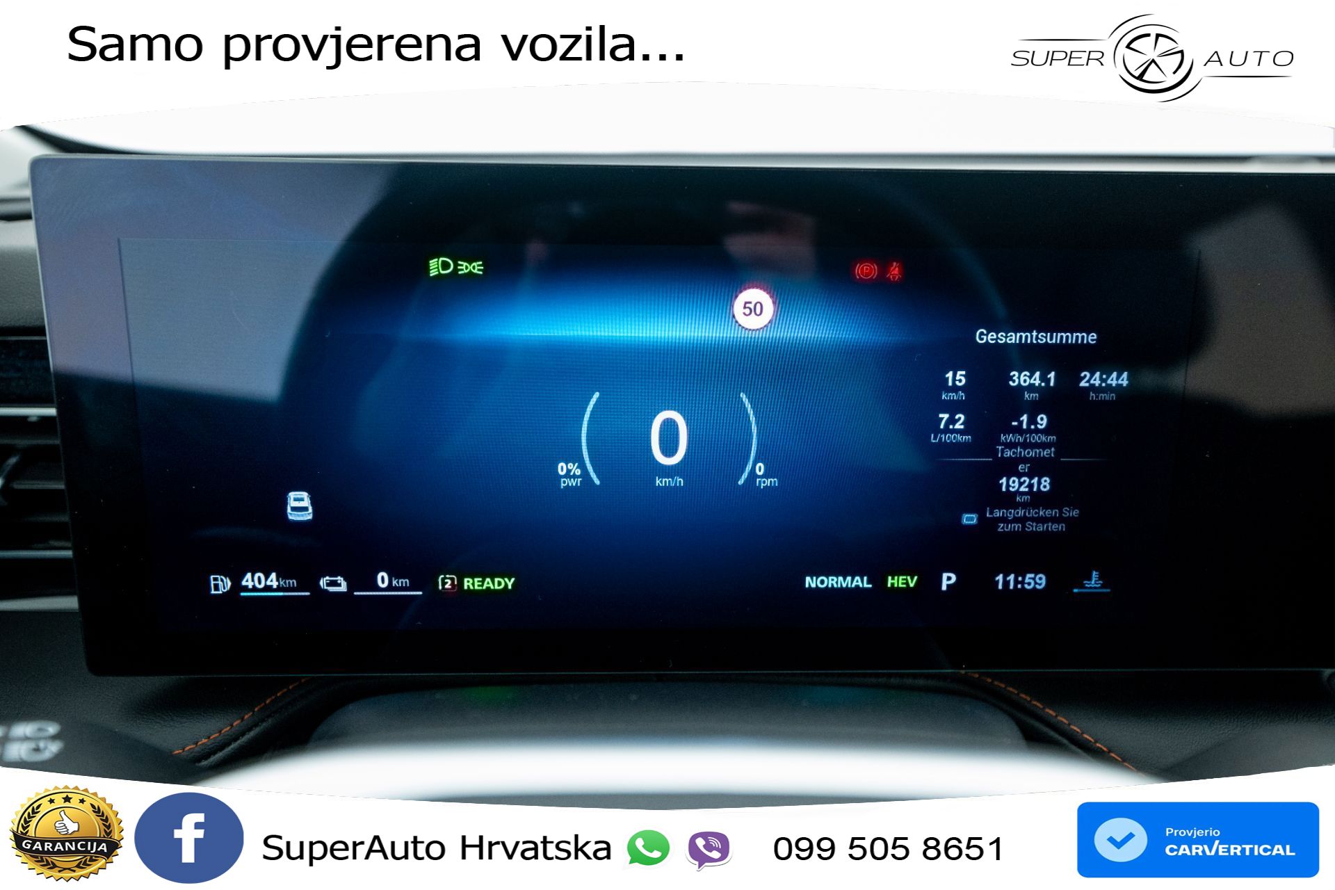 MG HS 1.5T Aut. Luxury 272 KS, LED+ACC+GR SJED+360+VIRT+PDC
