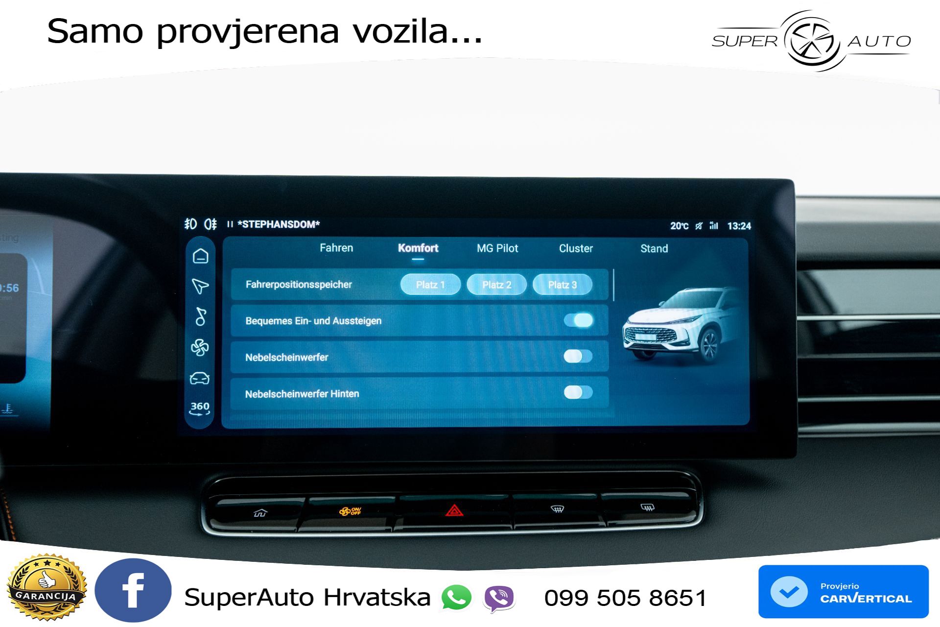 MG HS 1.5T Aut. Luxury 299 KS, LED+ACC+GR SJED+360+ASIST+VIRT