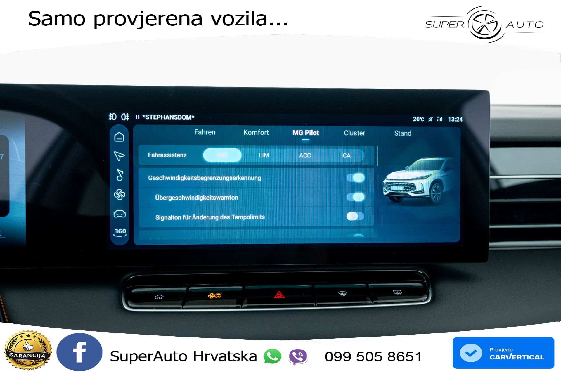 MG HS 1.5T Aut. Luxury 299 KS, LED+ACC+GR SJED+360+ASIST+VIRT