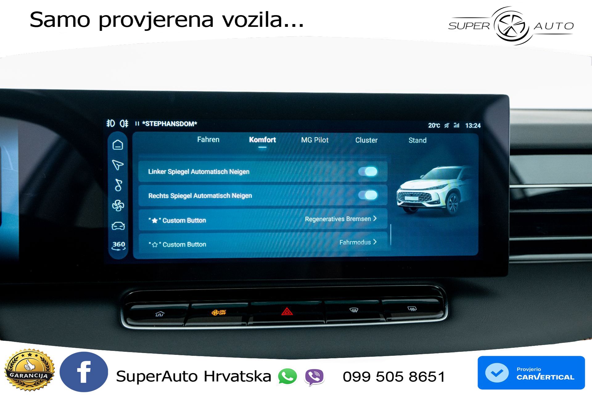 MG HS 1.5T Aut. Luxury 299 KS, LED+ACC+GR SJED+360+ASIST+VIRT