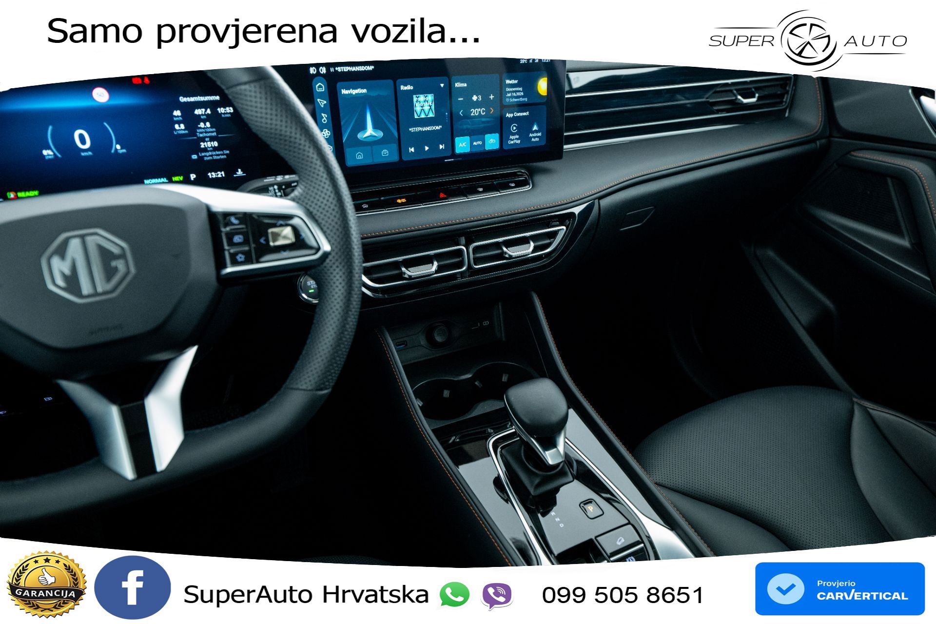 MG HS 1.5T Aut. Luxury 299 KS, LED+ACC+GR SJED+360+ASIST+VIRT