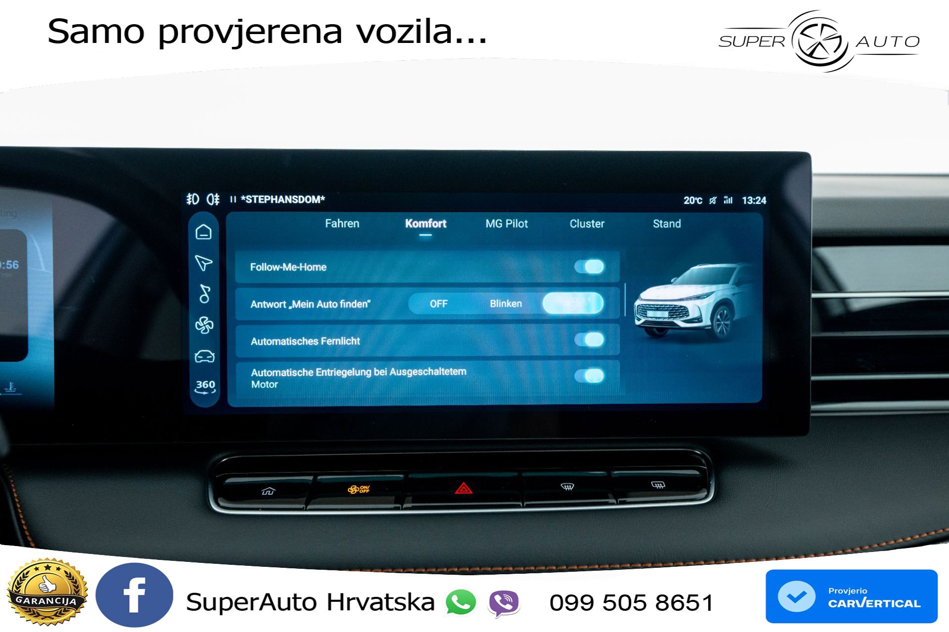 MG HS 1.5T Aut. Luxury 299 KS, LED+ACC+GR SJED+360+ASIST+VIRT