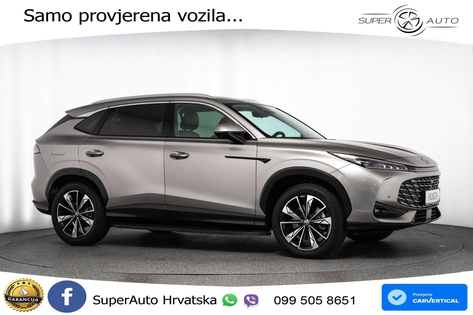 MG HS 1.5T Aut. Luxury 272 KS, LED+ACC+GR SJED+360+ASIST+VIRT