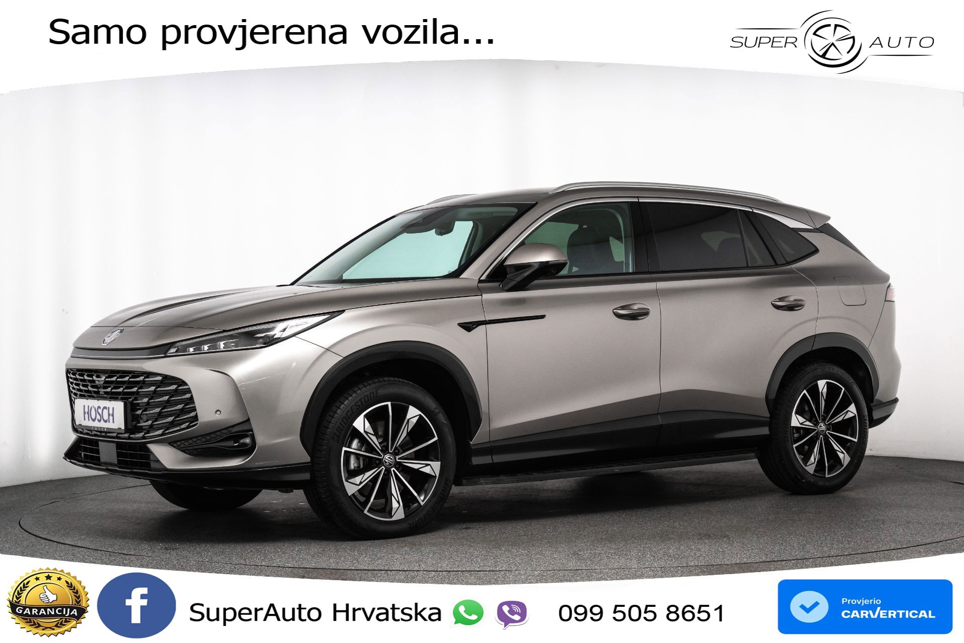 MG HS 1.5T Aut. Luxury 272 KS, LED+ACC+GR SJED+360+ASIST+VIRT