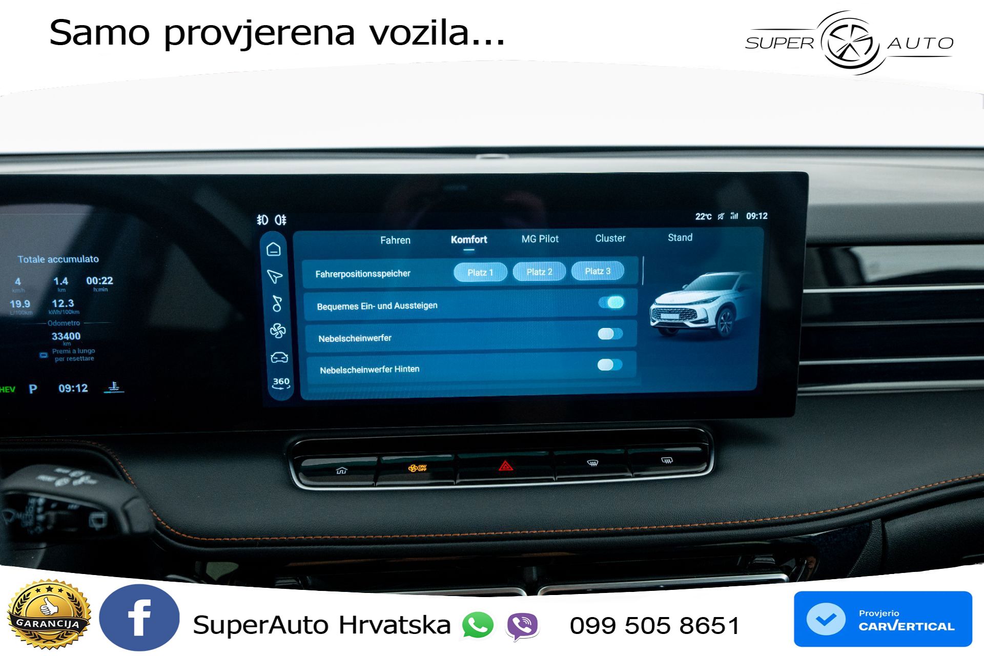MG HS 1.5T Aut. Luxury 272 KS, LED+ACC+GR SJED+360+ASIST+VIRT