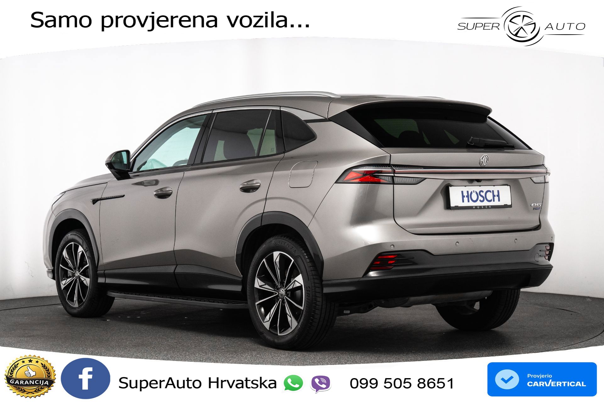 MG HS 1.5T Aut. Luxury 272 KS, LED+ACC+GR SJED+360+ASIST+VIRT