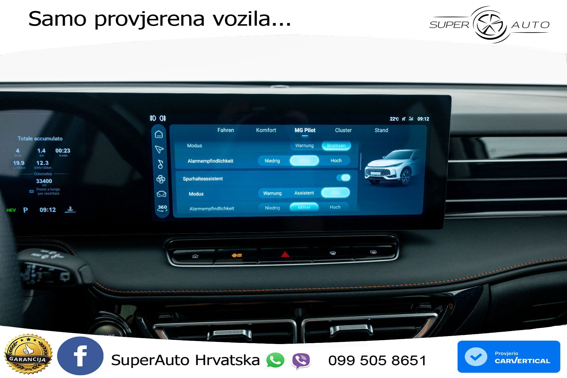 MG HS 1.5T Aut. Luxury 272 KS, LED+ACC+GR SJED+360+ASIST+VIRT