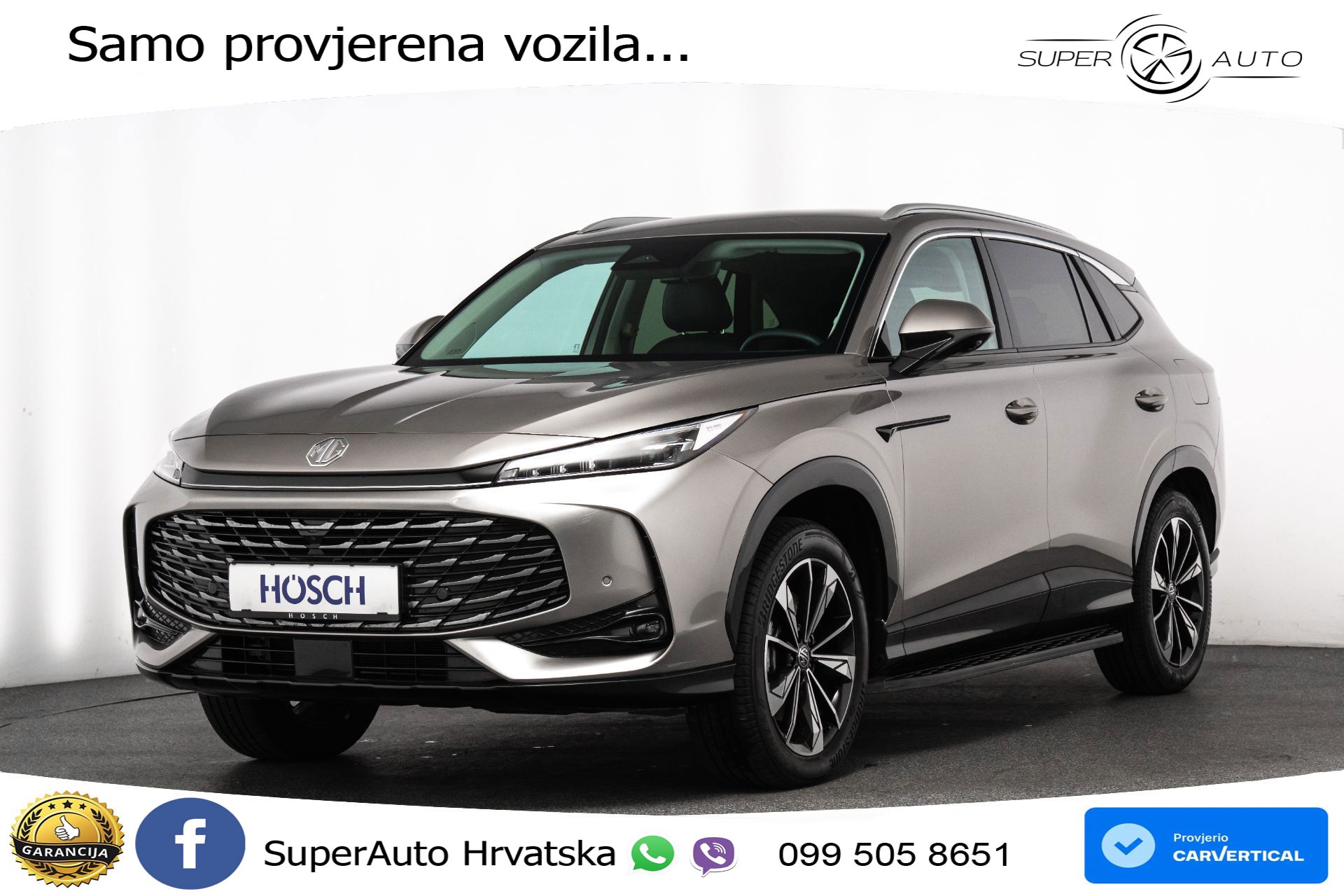MG HS 1.5T Aut. Luxury 272 KS, LED+ACC+GR SJED+360+ASIST+VIRT