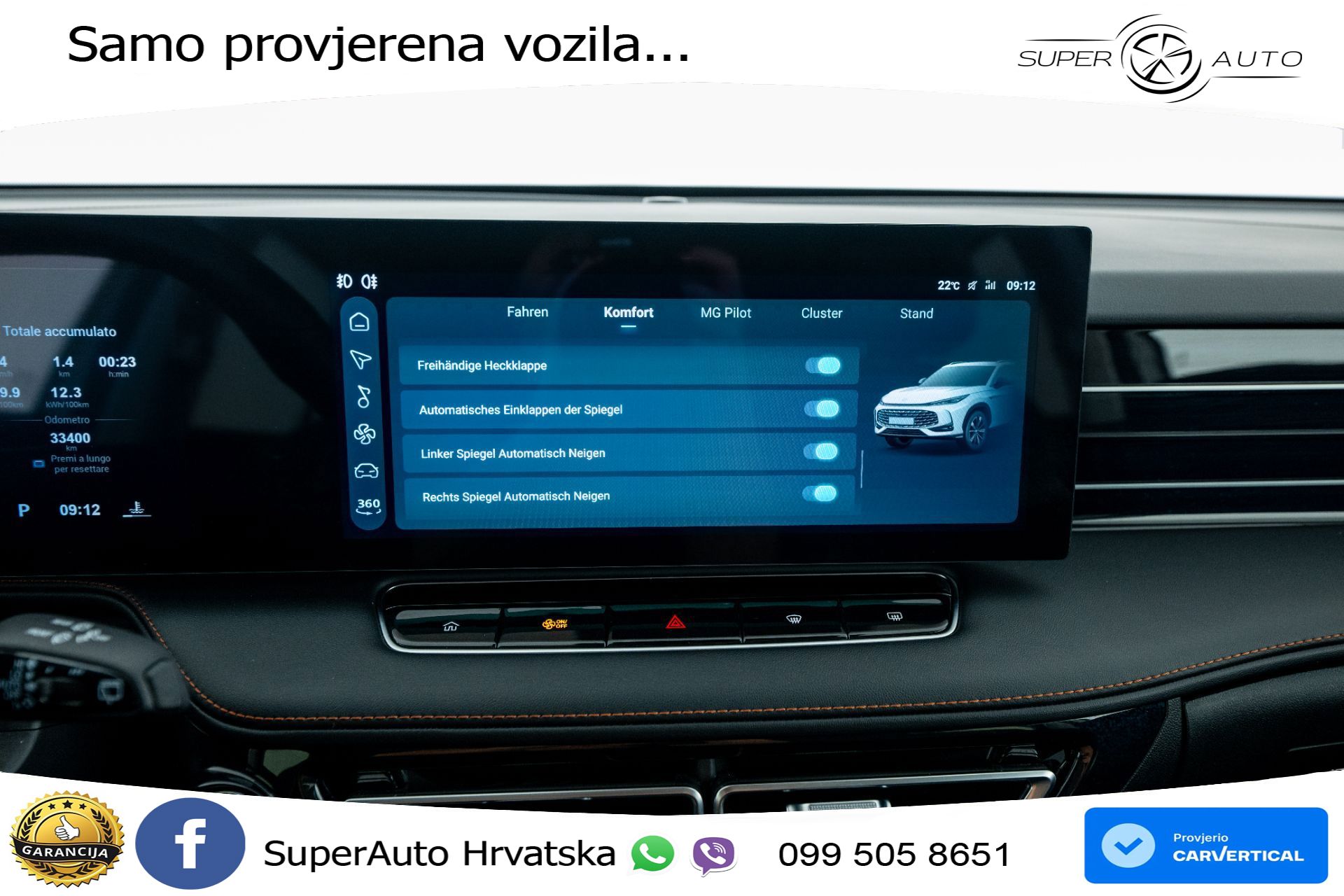 MG HS 1.5T Aut. Luxury 272 KS, LED+ACC+GR SJED+360+ASIST+VIRT