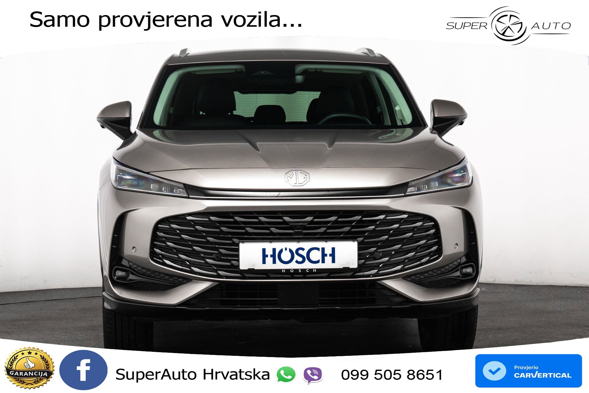 MG HS 1.5T Aut. Luxury 272 KS, LED+ACC+GR SJED+360+ASIST+VIRT