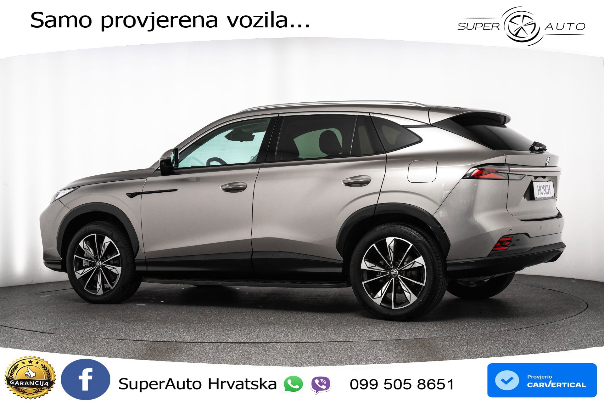 MG HS 1.5T Aut. Luxury 272 KS, LED+ACC+GR SJED+360+ASIST+VIRT