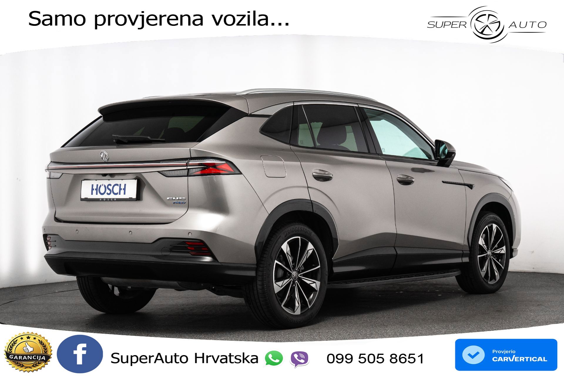MG HS 1.5T Aut. Luxury 272 KS, LED+ACC+GR SJED+360+VIRT+PDC