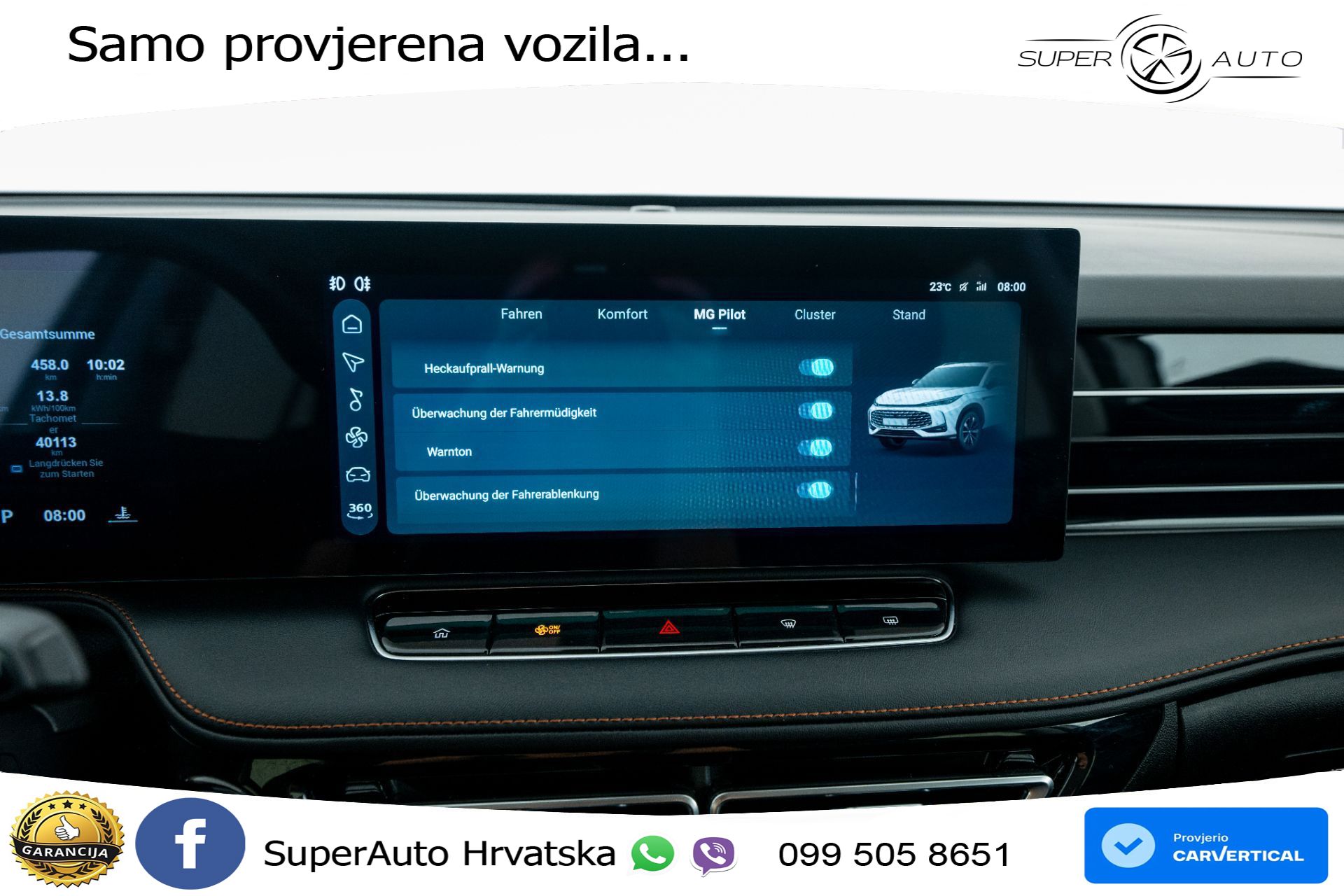 MG HS 1.5T Aut. Luxury 272 KS, LED+ACC+GR SJED+360+VIRT+PDC