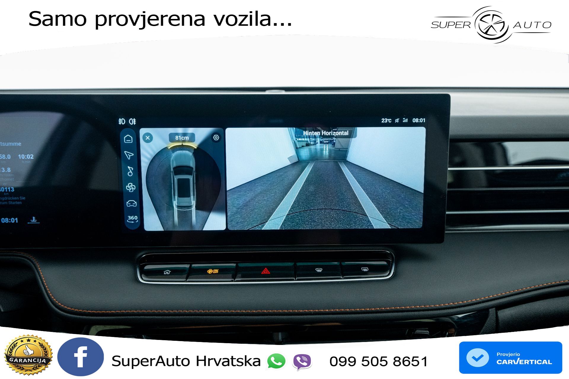 MG HS 1.5T Aut. Luxury 272 KS, LED+ACC+GR SJED+360+VIRT+PDC