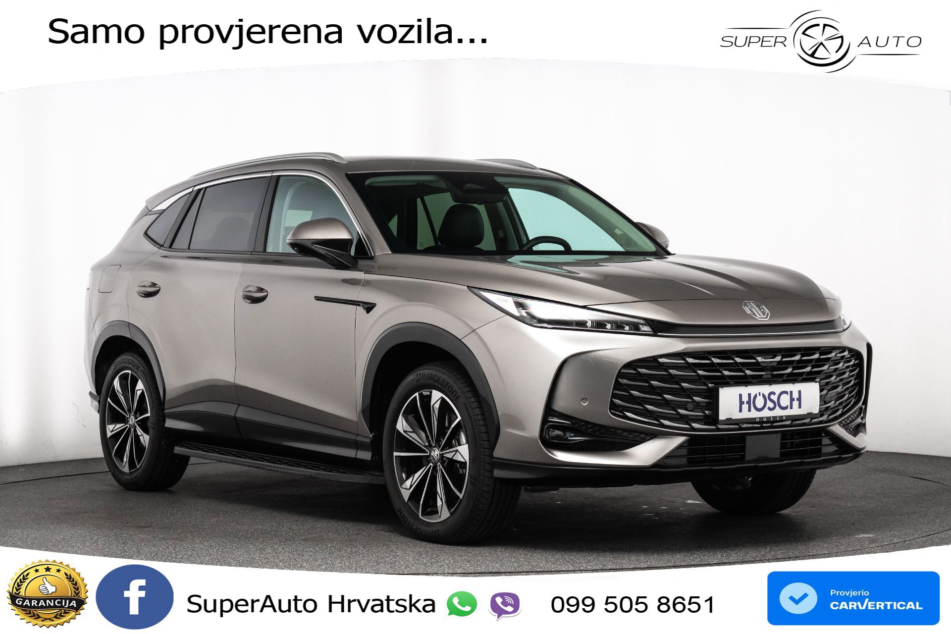 MG HS 1.5T Aut. Luxury 272 KS, LED+ACC+GR SJED+360+VIRT+PDC