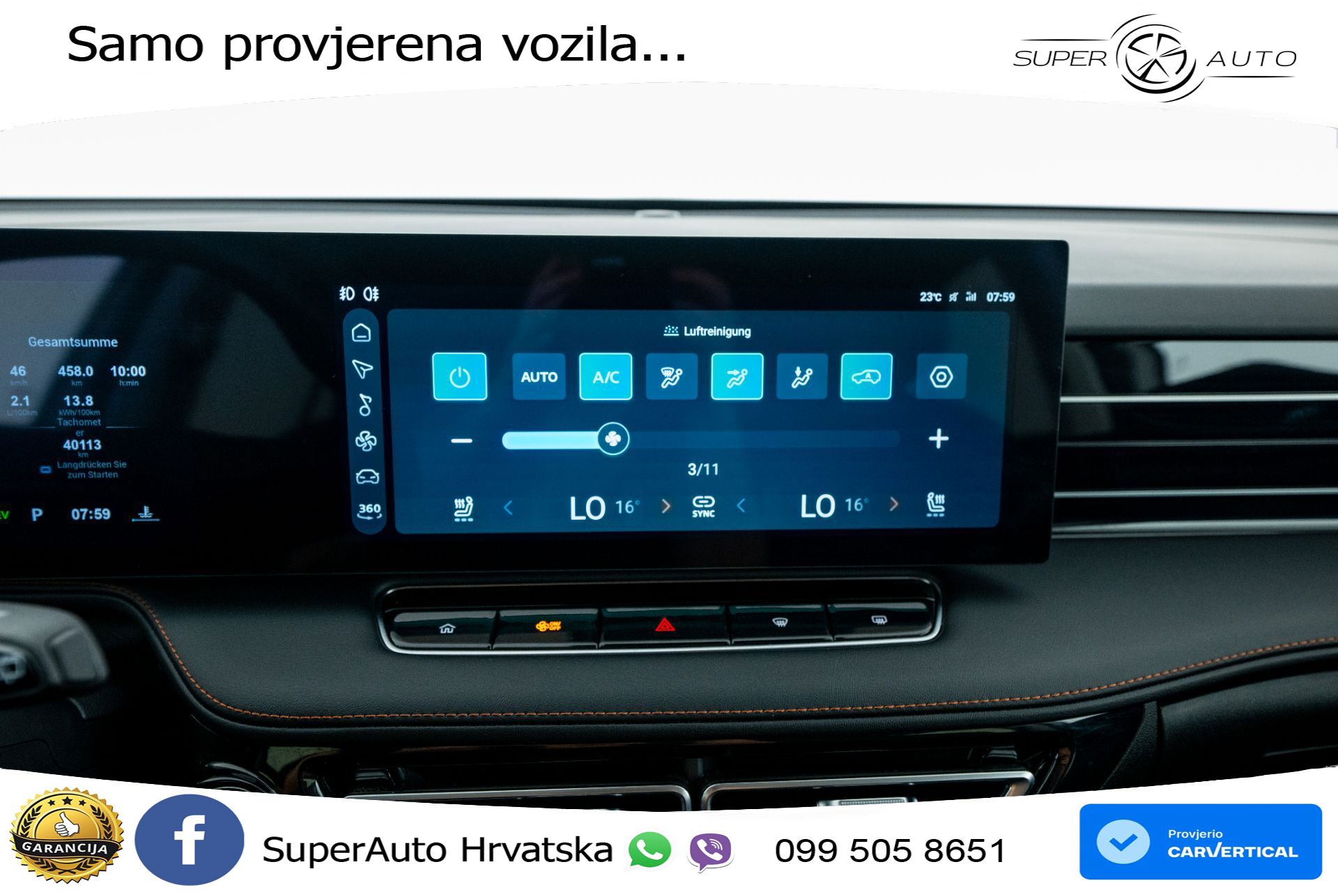 MG HS 1.5T Aut. Luxury 272 KS, LED+ACC+GR SJED+360+VIRT+PDC