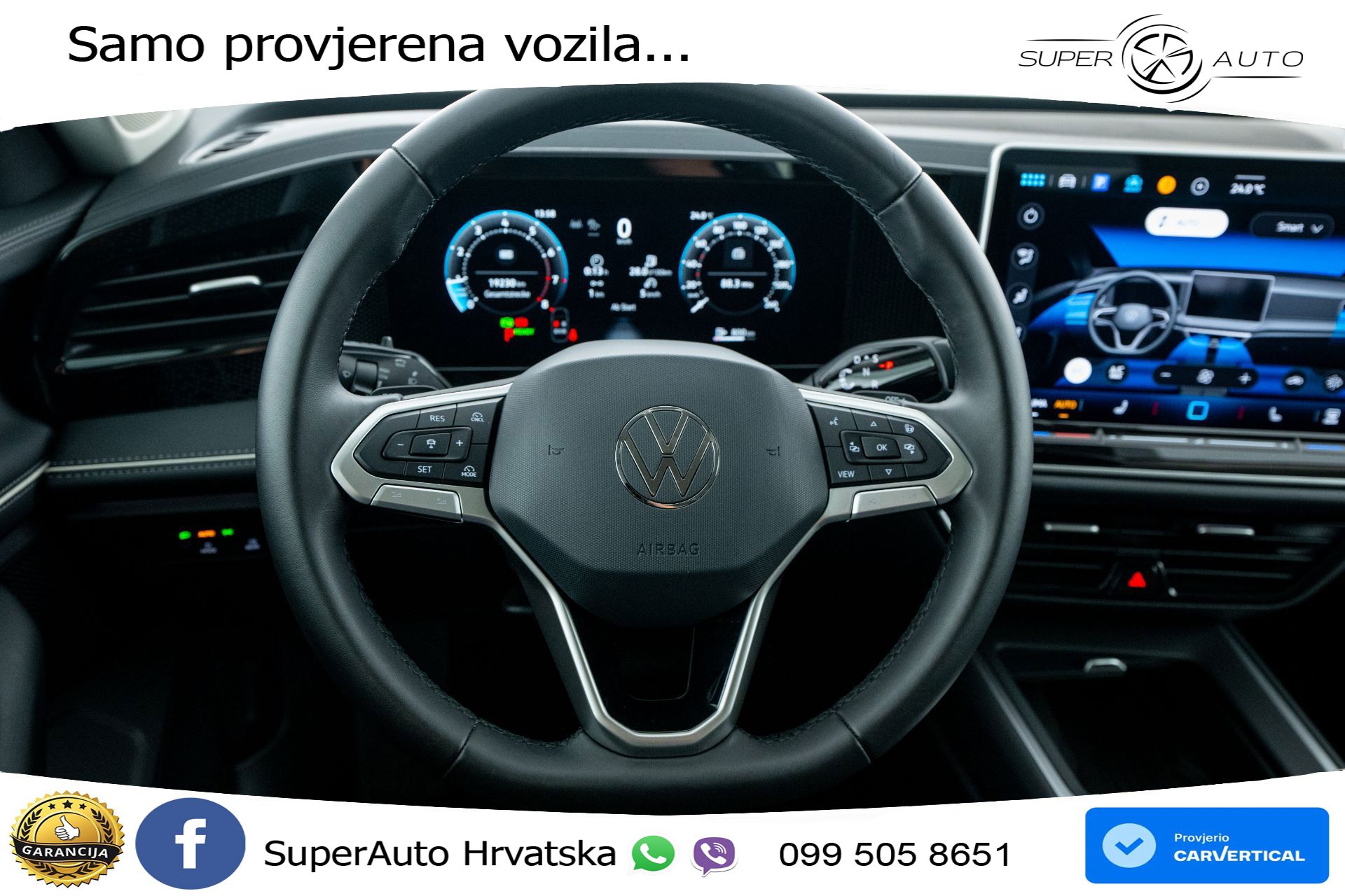 VW Passat Variant 1.5 eTSI DSG Business 150 KS, ACC+360+GR SJED+VIRT+NAVI+MASAŽA