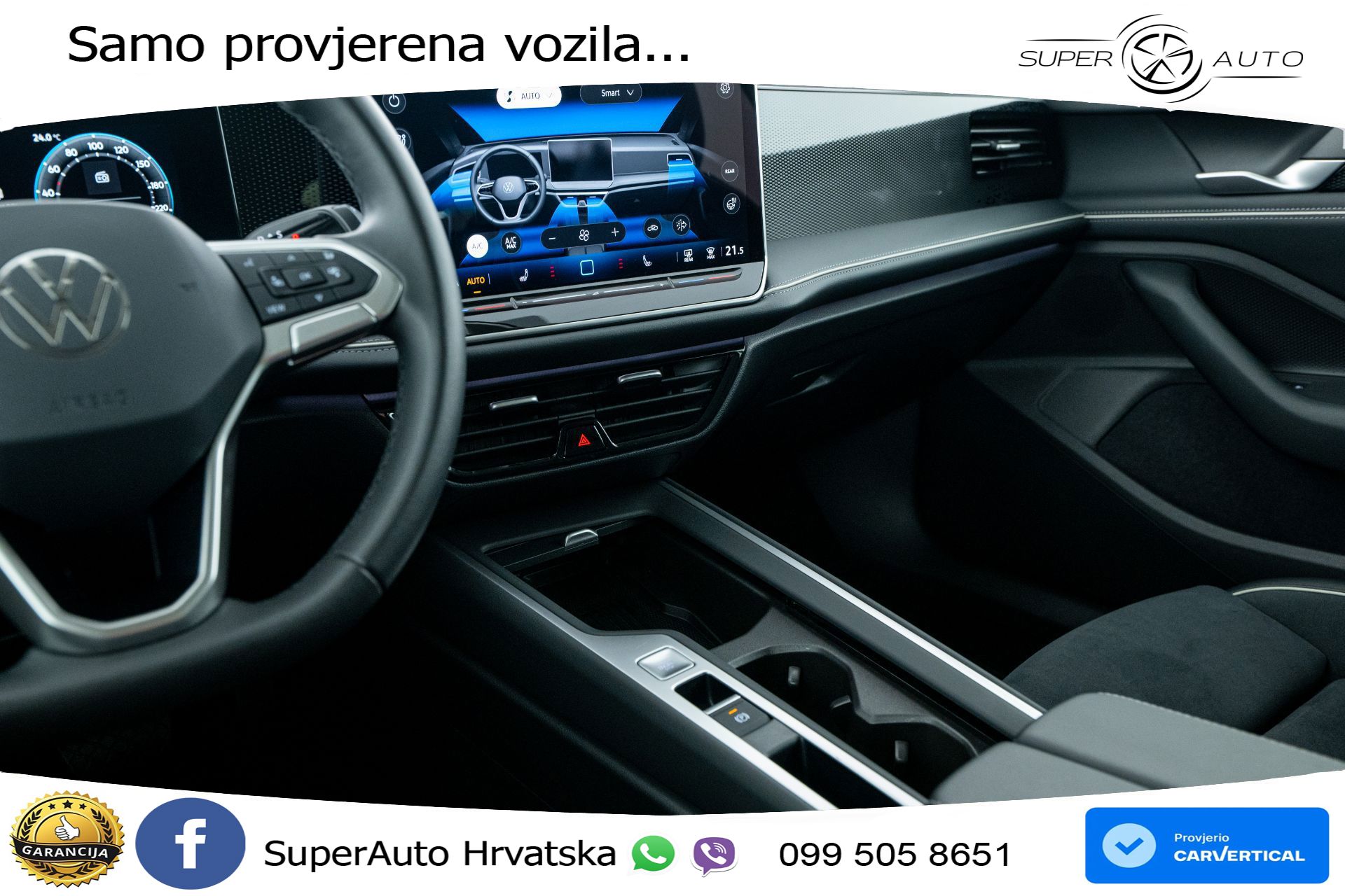 VW Passat Variant 1.5 eTSI DSG Business 150 KS, ACC+360+GR SJED+VIRT+NAVI+MASAŽA