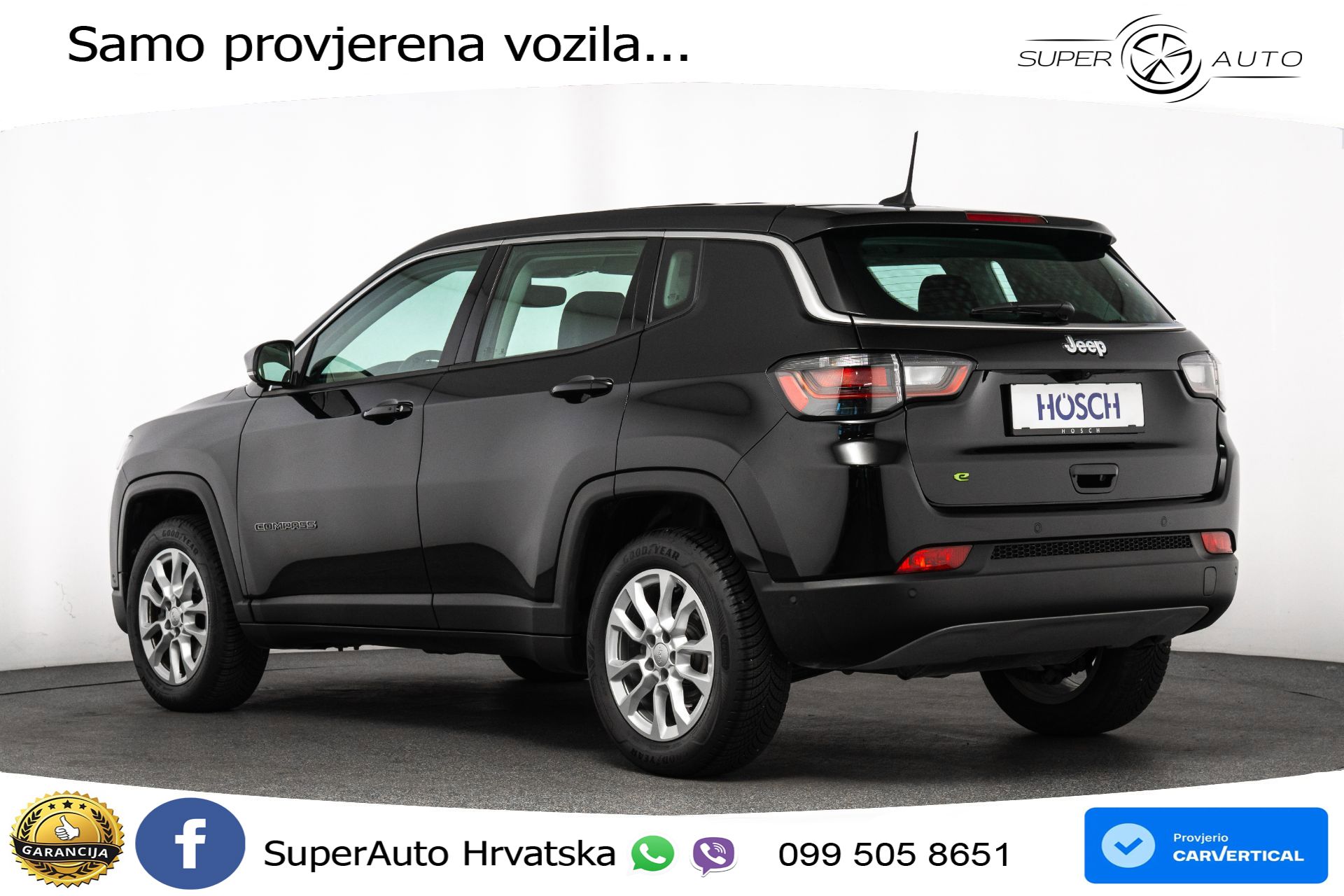 Jeep Compass 1.5 GSE Aut. 130 KS, LED+ACC+GR SJED+KAM+VIRT+PDC
