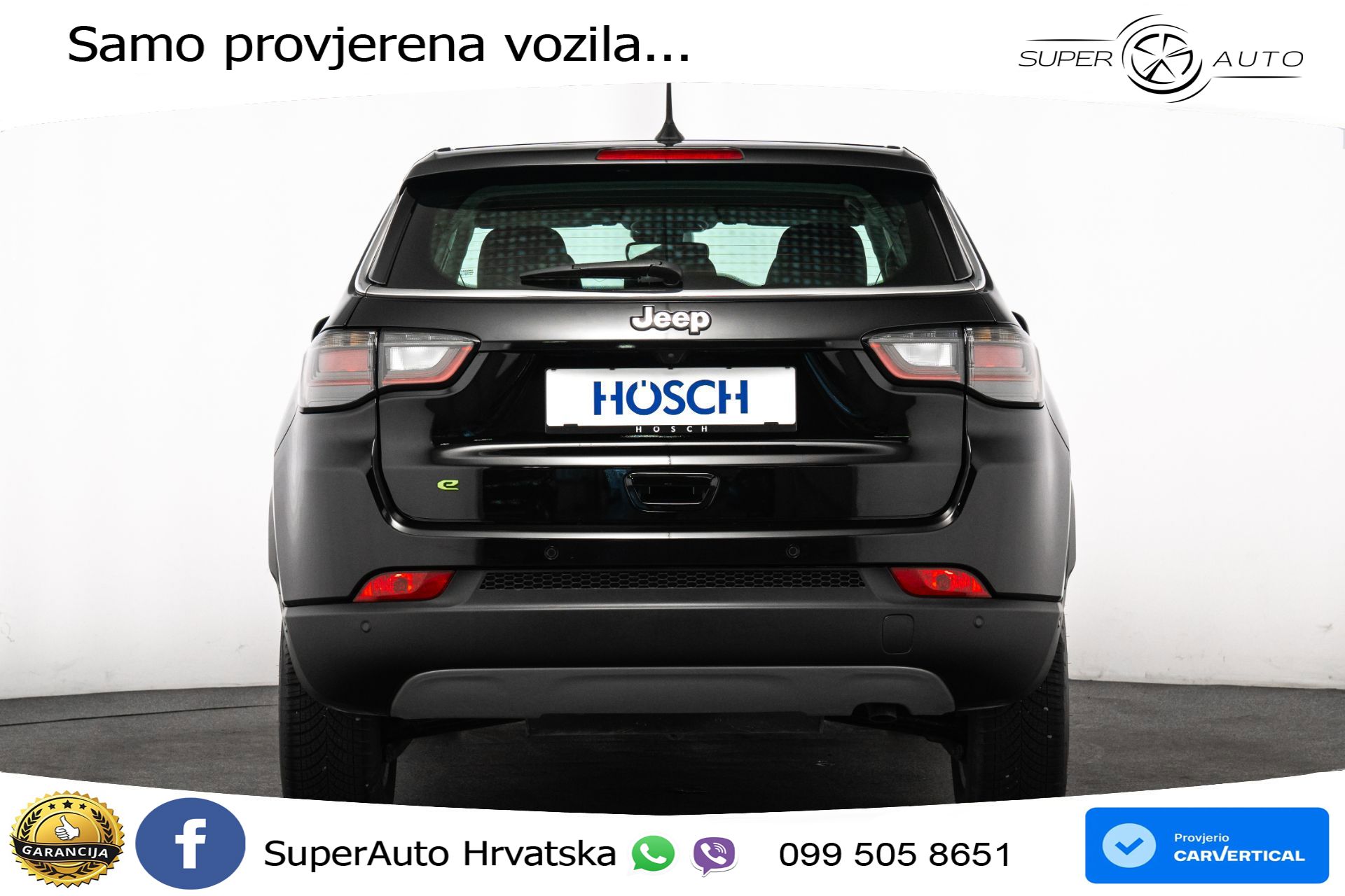 Jeep Compass 1.5 GSE Aut. 130 KS, LED+ACC+GR SJED+KAM+VIRT+PDC