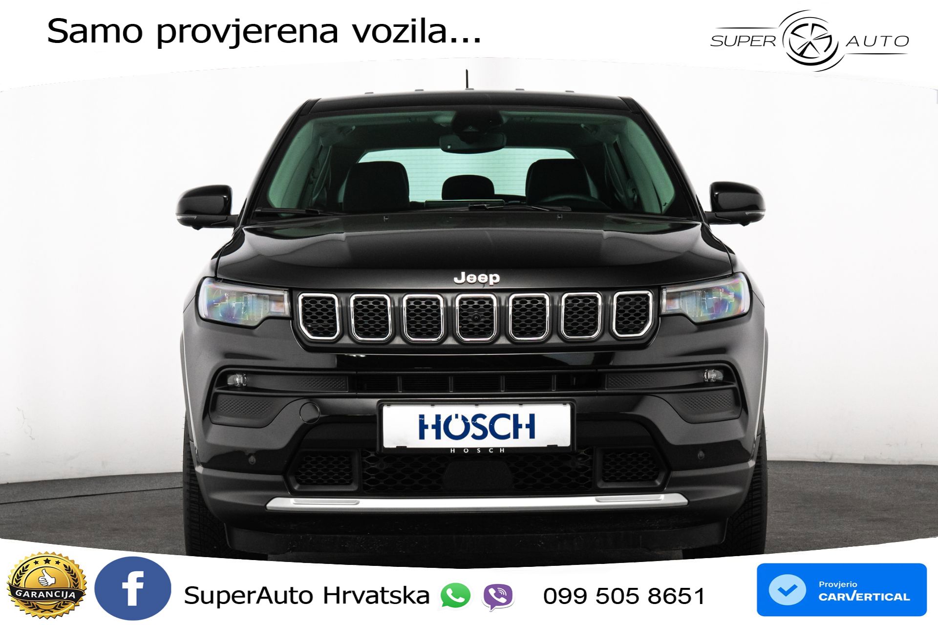 Jeep Compass 1.5 GSE Aut. 130 KS, LED+ACC+GR SJED+KAM+VIRT+PDC