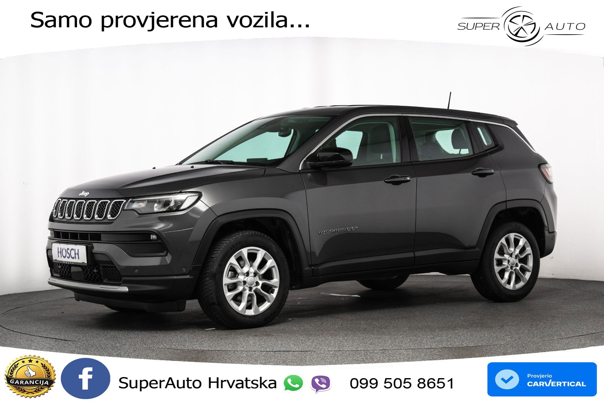 Jeep Compass 1.5 GSE Aut. 131 KS, ACC+KAM+GR SJED+VIRT
