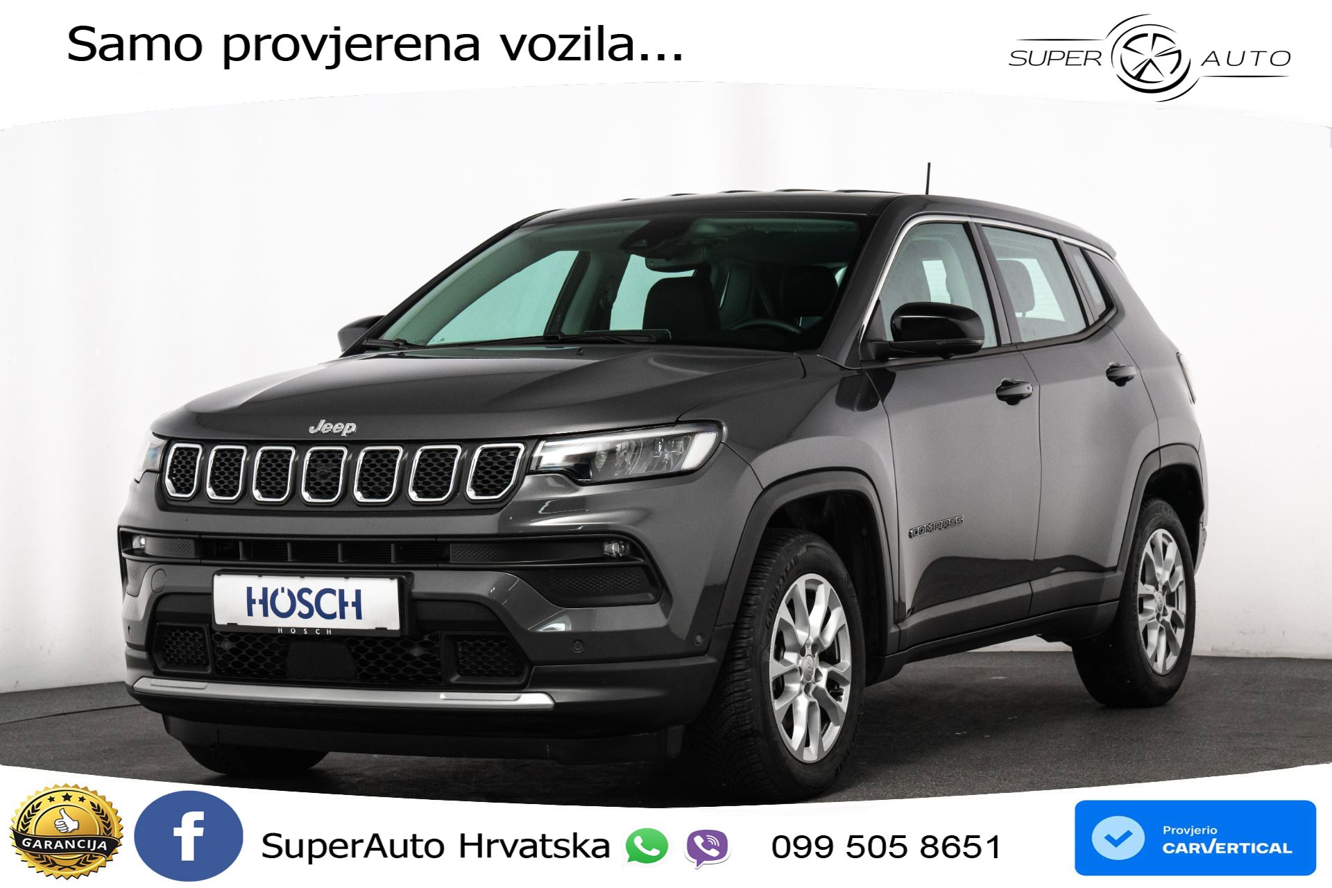 Jeep Compass 1.5 GSE Aut. 131 KS, ACC+KAM+GR SJED+VIRT