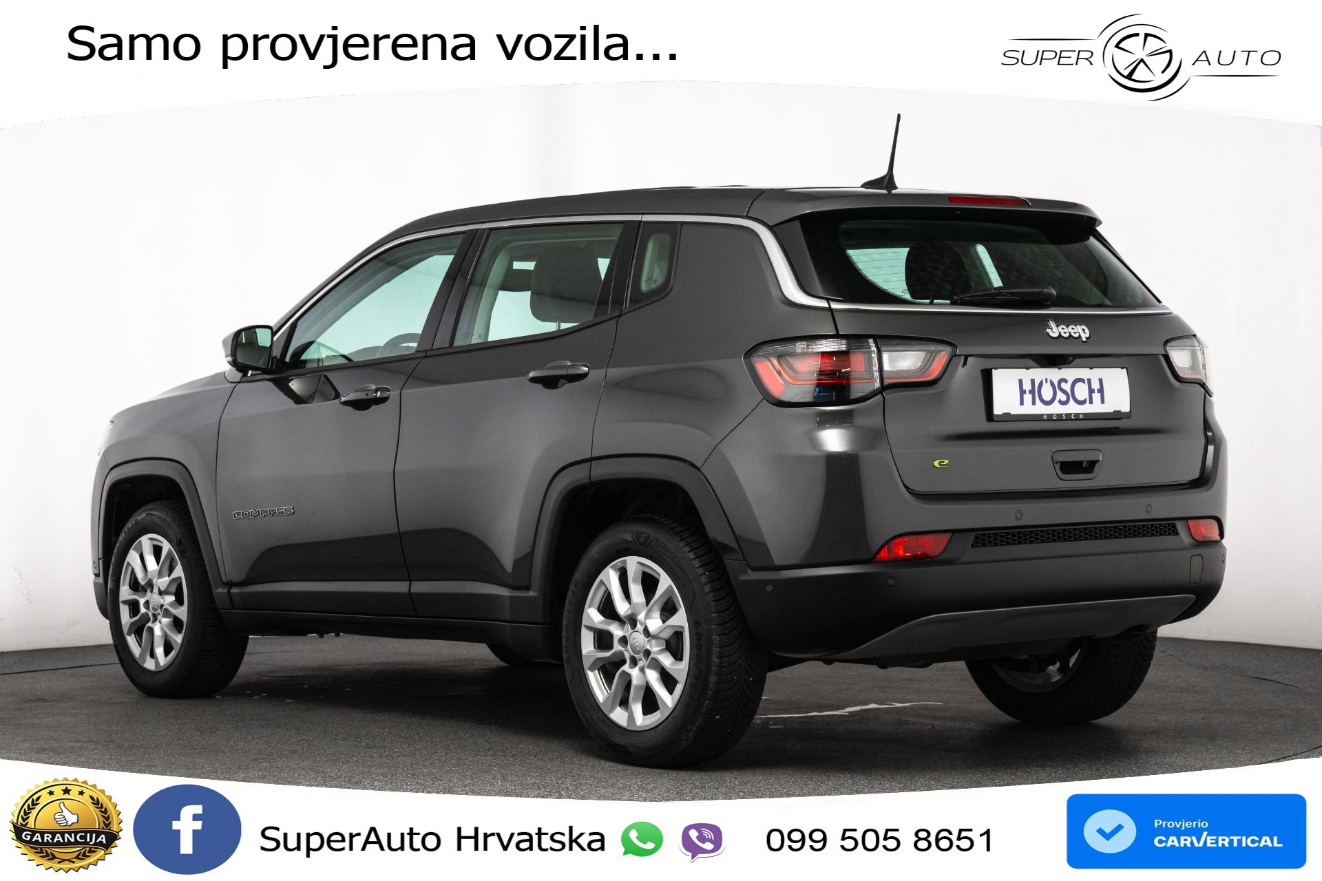 Jeep Compass 1.5 GSE Aut. 131 KS, ACC+KAM+GR SJED+VIRT
