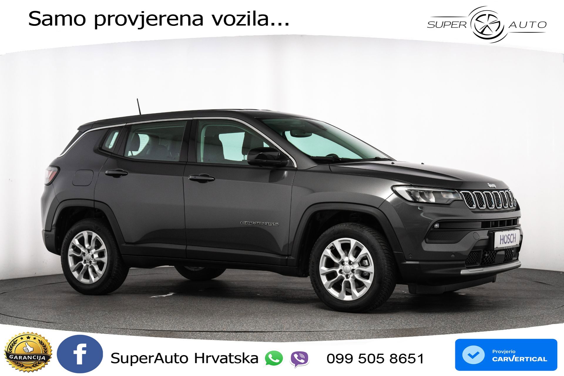 Jeep Compass 1.5 GSE Aut. 131 KS, ACC+KAM+GR SJED+VIRT