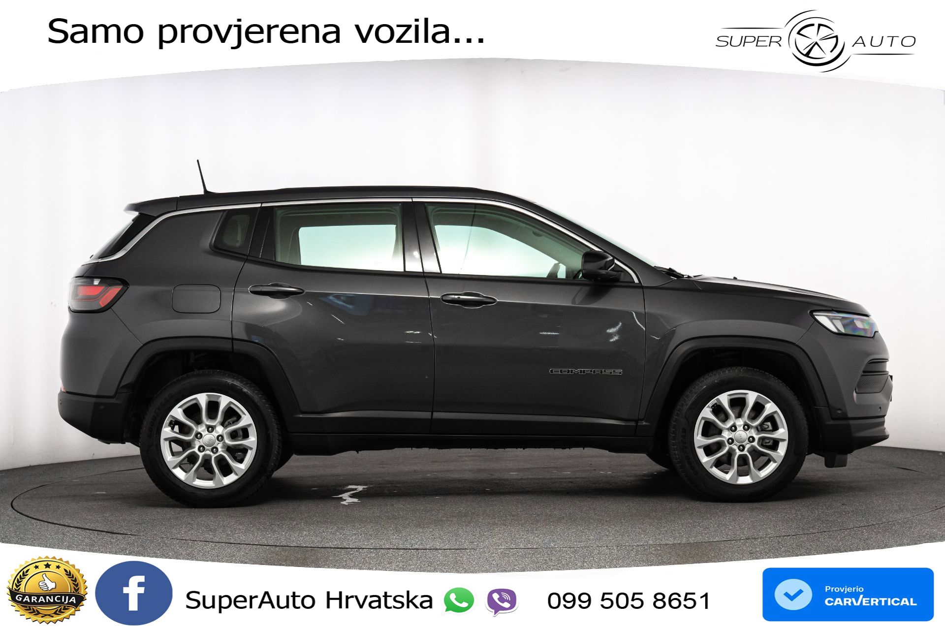 Jeep Compass 1.5 GSE Aut. 131 KS, ACC+KAM+GR SJED+VIRT